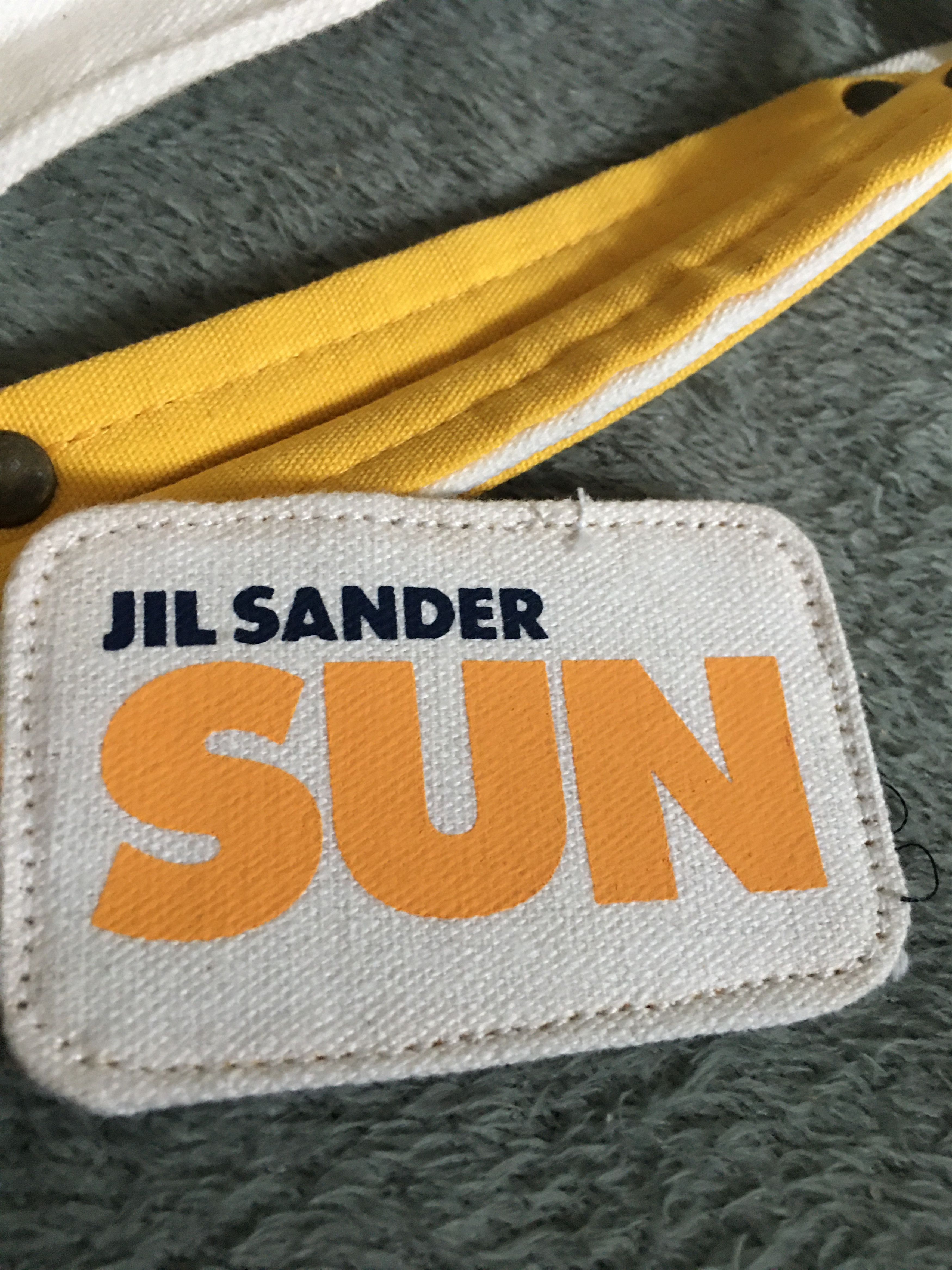 Jil Sander Jil Sander Sun White Canvas Small Bag Size ONE SIZE - 8 Thumbnail