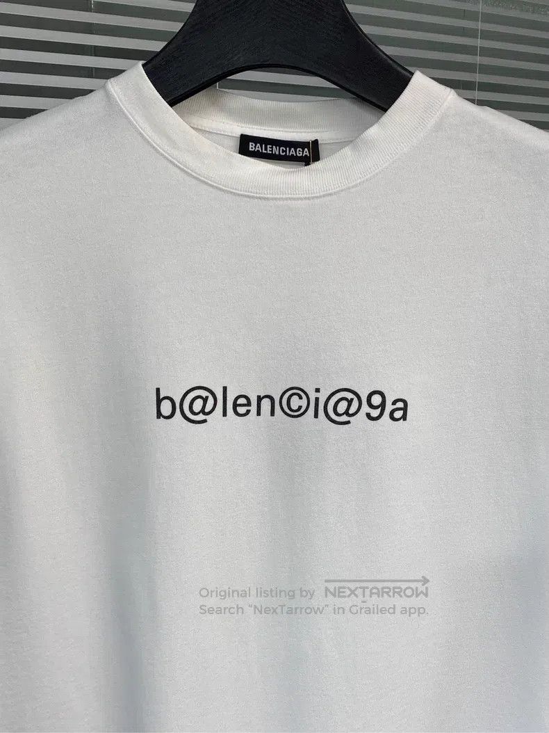 Balenciaga Balenciaga Loose White Short Sleeve T-Shirt with Mailbox L Size US S / EU 44-46 / 1 - 3 Thumbnail