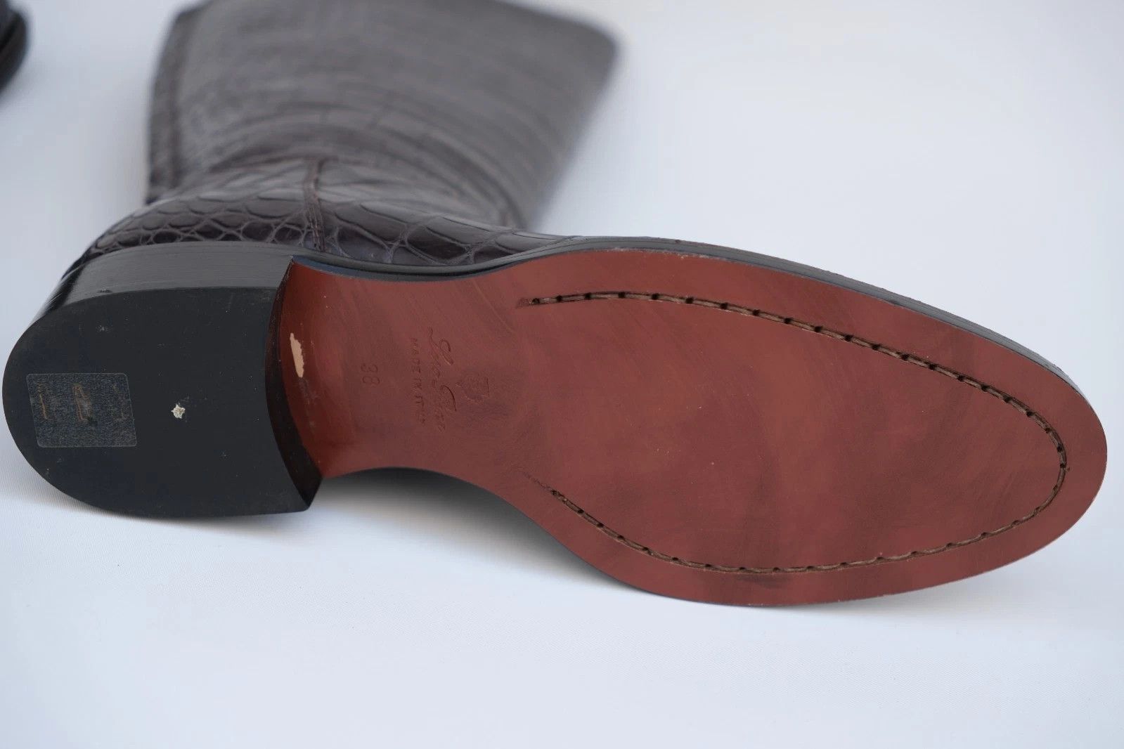 Loro Piana SUPER RARE LORO PIANA Wellington Boots IT 38 US 7.5 Size US 8 / IT 38 - 10 Thumbnail