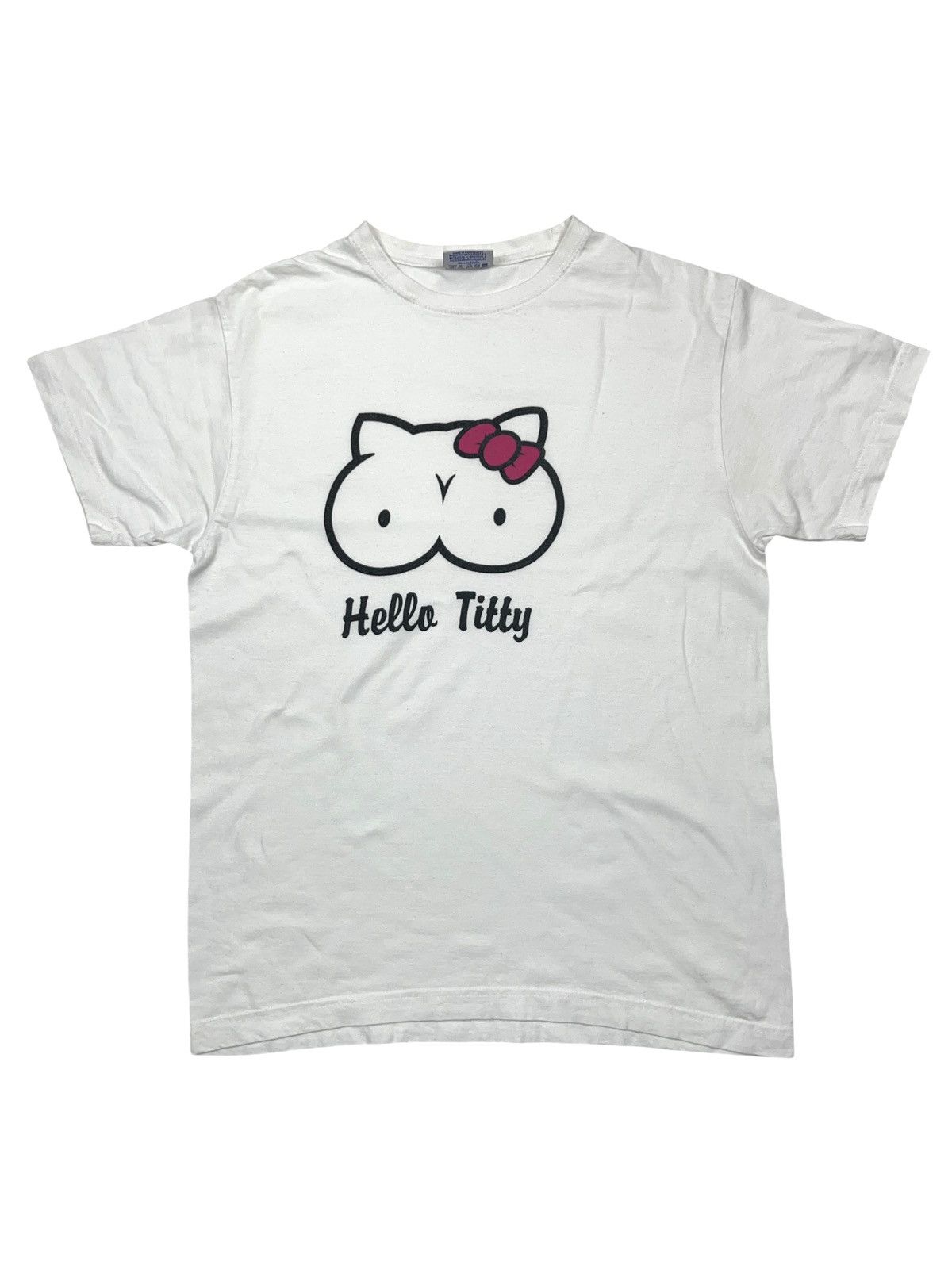 Cartoon Network × Vintage Vintage Hello Titty Parody T-shirt y2k Size S / US 4 / IT 40 - 1 Thumbnail