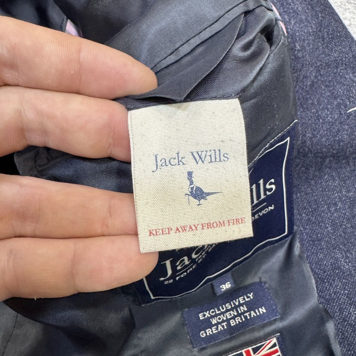 Jack Wills Jack Wills Wool Blazer 36 size (S) Size 36R - 12 Thumbnail