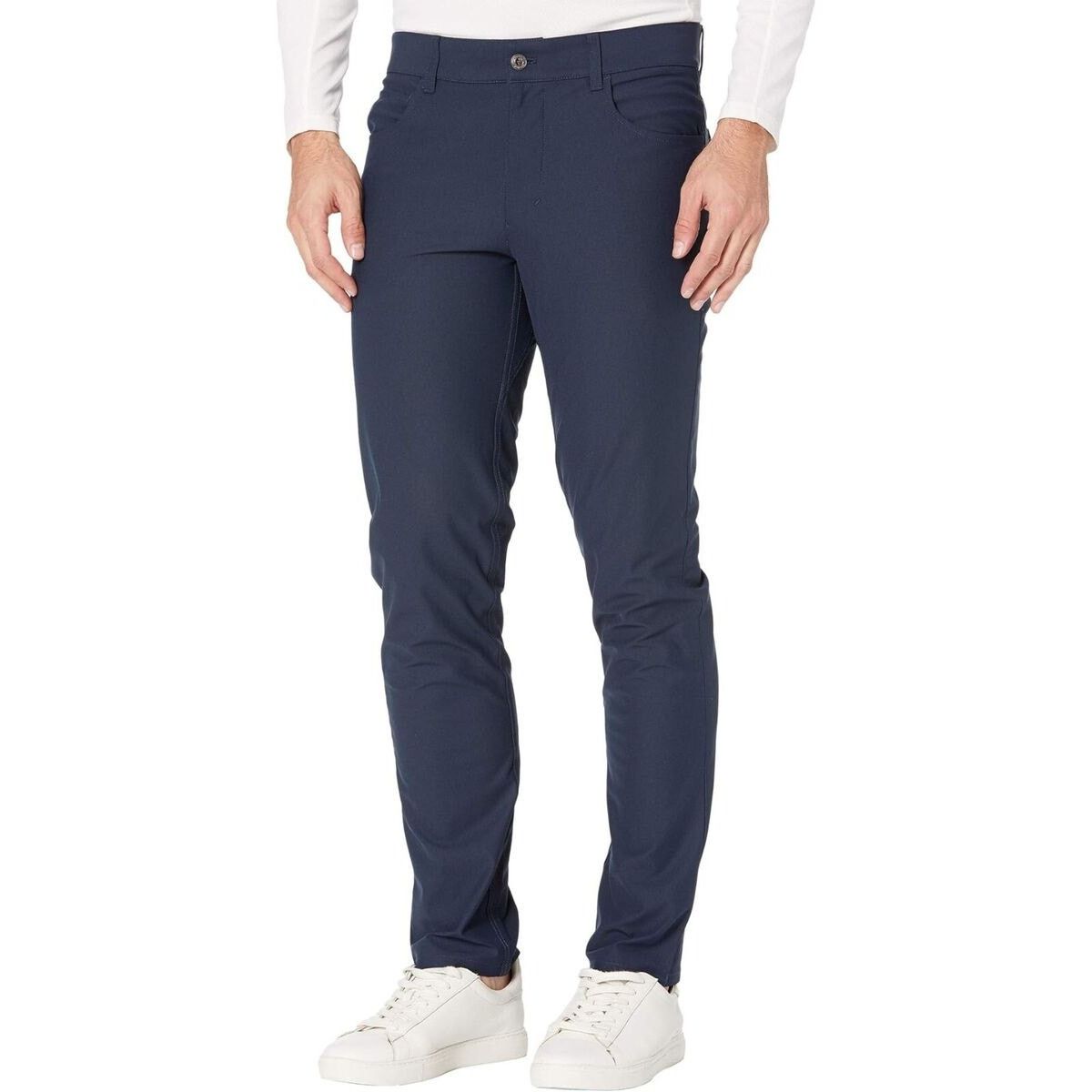 johnnie-O Johnnie O Cross Country Performance Pants Blue Mens 34x34 Size US 34 / EU 50 - 9 Thumbnail