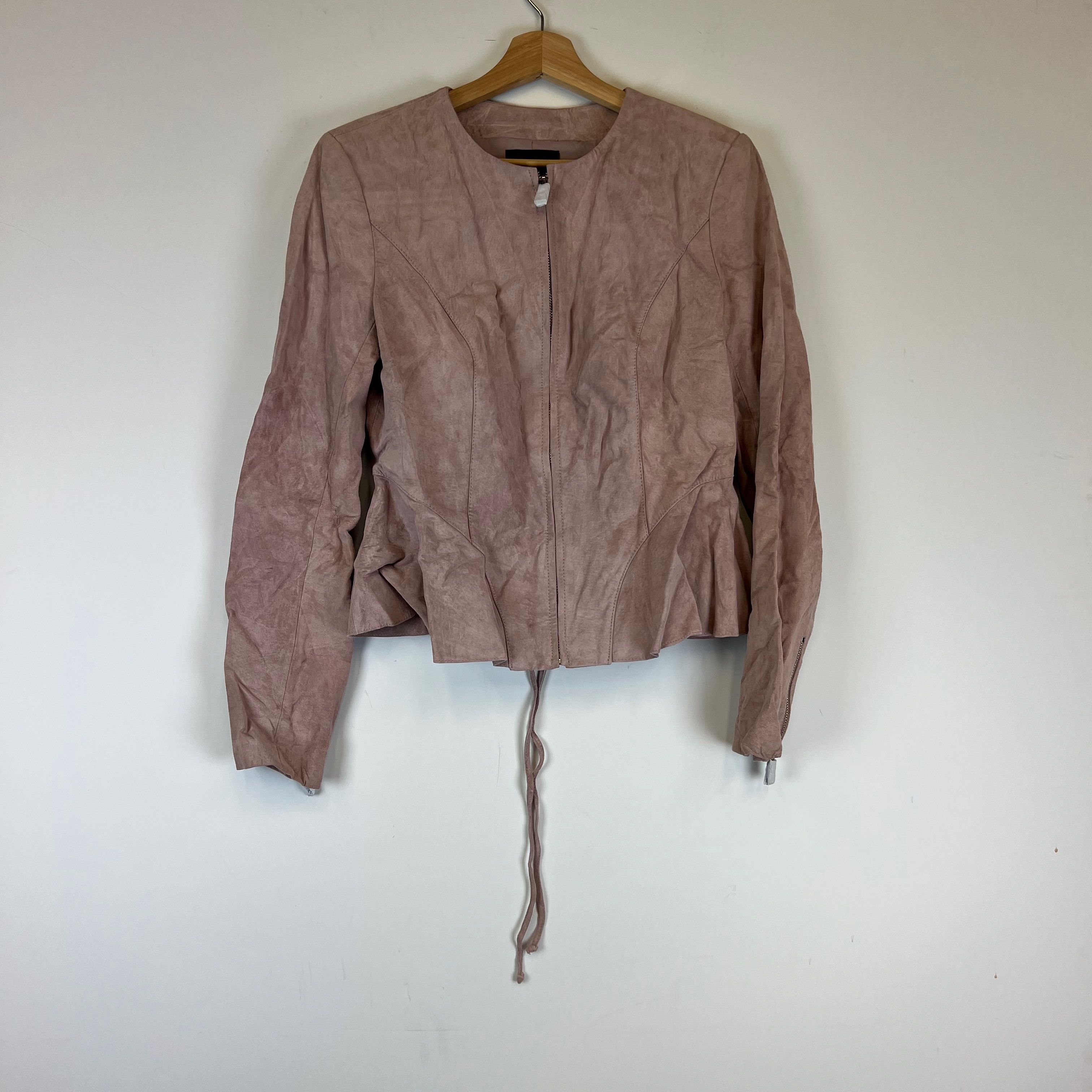 INTERMIX NEW Intermix Sofie Genuine Suede Lather Size L / US 10 / IT 46 - 1 Thumbnail