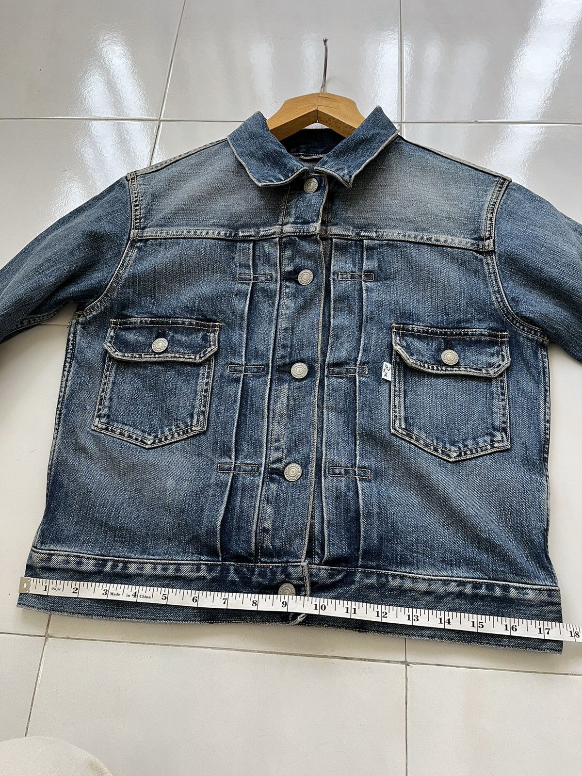Kim Jones Kim Jones GU Denim Jacket Size XS / US 0-2 / IT 36-38 - 8 Thumbnail