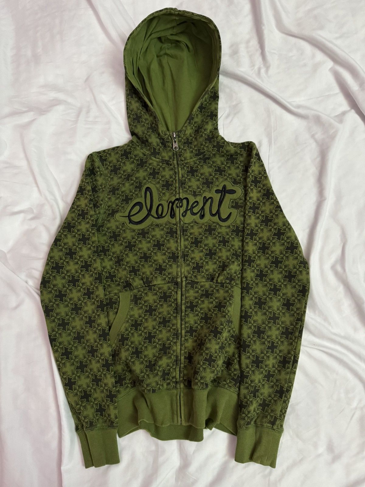 Element 2000s Element Skate Zipper y2k Hoodie Size S / US 4 / IT 40 - 1 Thumbnail