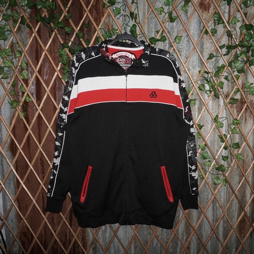 G-Unit Large-Vintage Y2K G-UNIT 50 cent zip up hiphop track jacket Size US L / EU 52-54 / 3 - 1 Thumbnail
