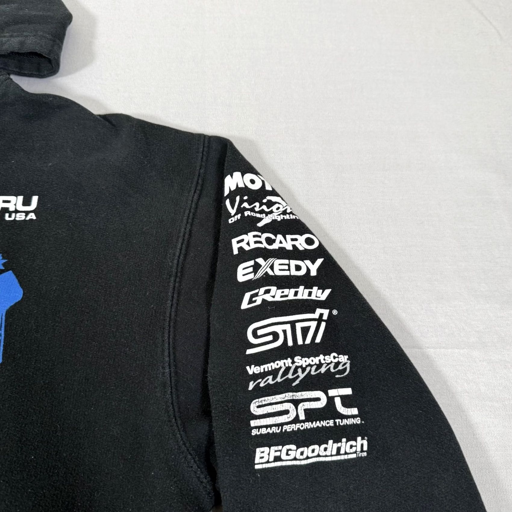 Vintage DC Shoes Hoodie Mens Large Black Subaru Rally Team Monster Energy Block 43 Full Zip Graphic Print Hoodie Sweatshirt Size US L / EU 52-54 / 3 - 4 Thumbnail