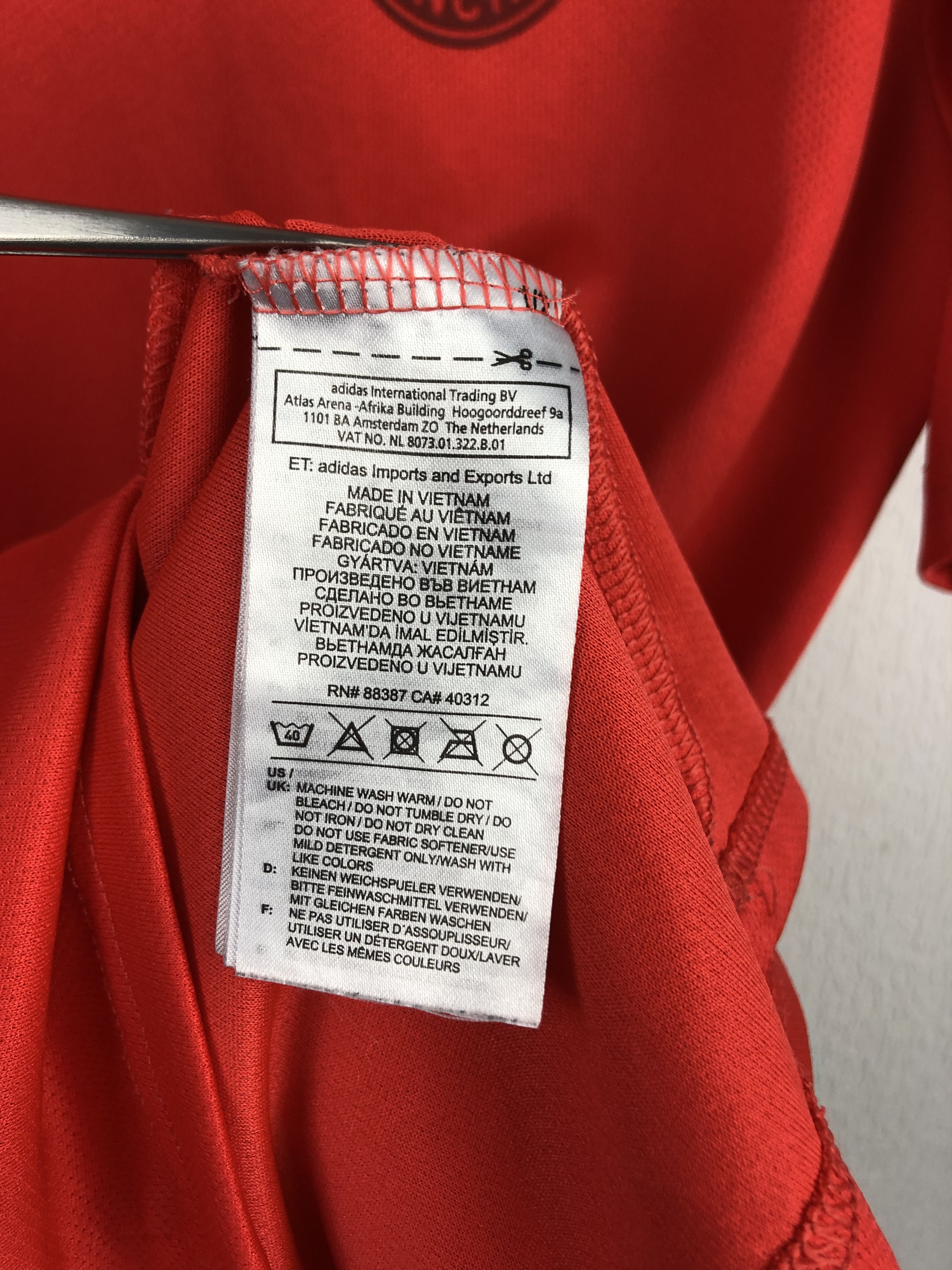 Adidas Bayern Munich Shirt 2019 Soccer Jersey Mens Adidas Trikot Size US M / EU 48-50 / 2 - 11 Thumbnail