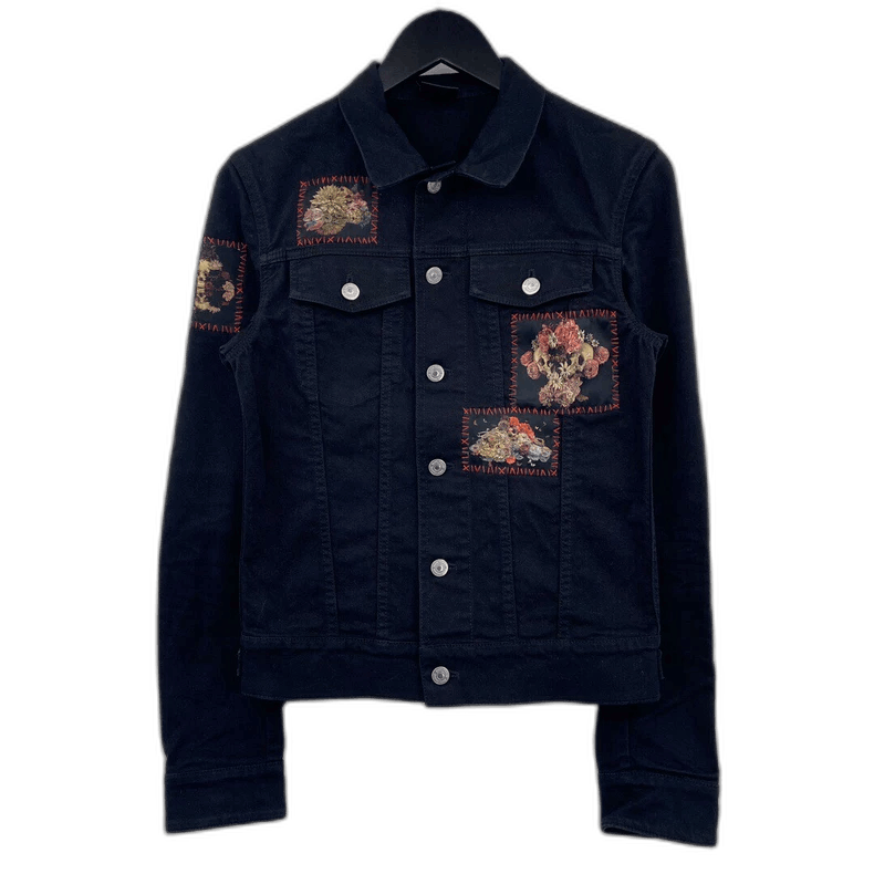 Dior Dior Floral Skull Denim Jacket-2505 Size US L / EU 52-54 / 3 - 1 Thumbnail