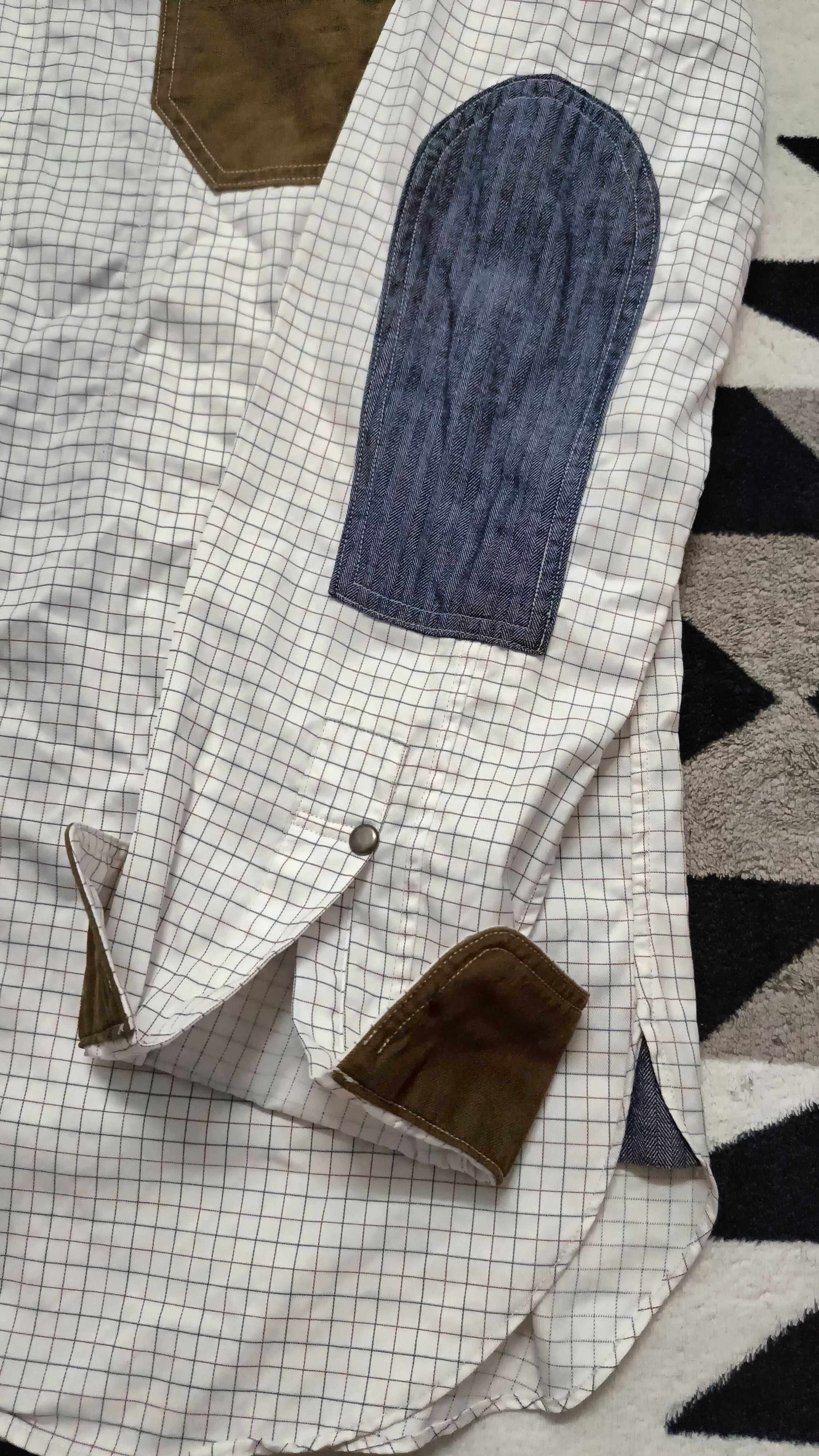 Comme des Garcons × Japanese Brand × Junya Watanabe 🔥🔥 Rare Junya Watanabe Long Sleeve Shirt Men Size US M / EU 48-50 / 2 - 4 Thumbnail