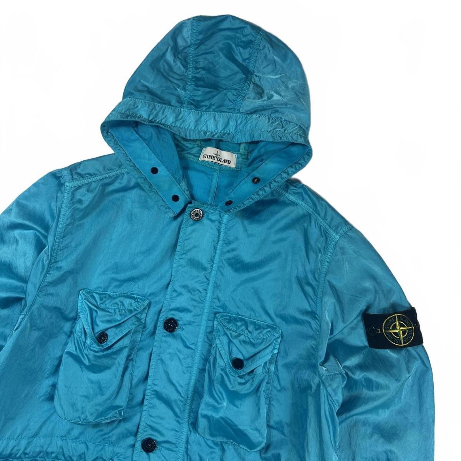 Stone Island Stone Island Nylon Raso-TC Multi Pocket Jacket Blue Small Size US S / EU 44-46 / 1 - 2 Thumbnail