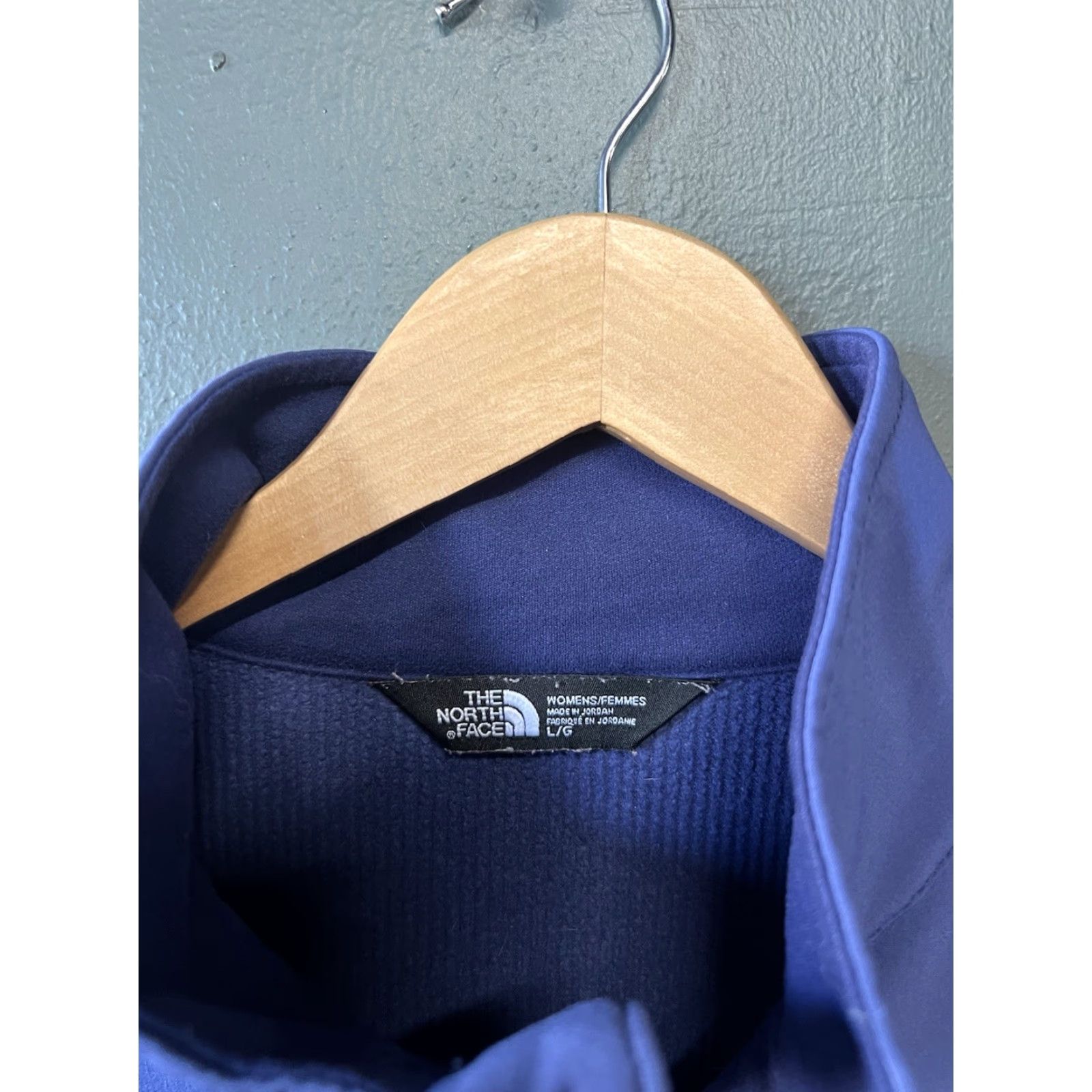 The North Face The North Face Womens Purple Soft Shell Full Zip Jacket Size Large Size L / US 10 / IT 46 - 3 Thumbnail