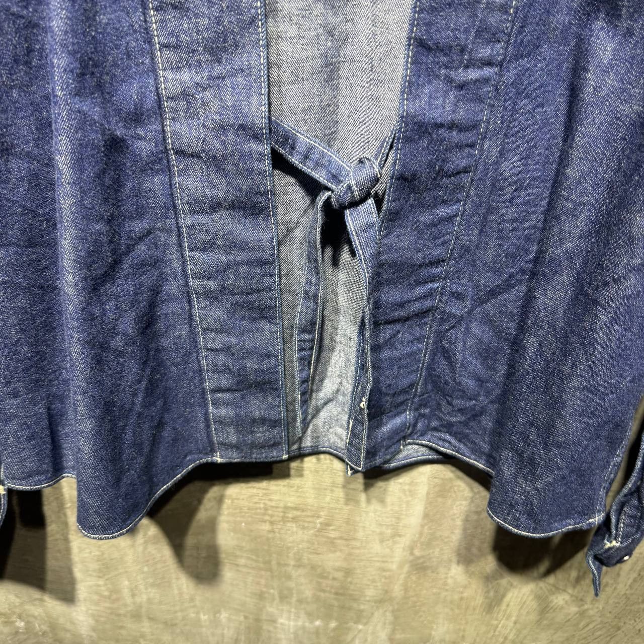 Visvim Visvim Lhamo Kimono Denim shirt Size US M / EU 48-50 / 2 - 12 Thumbnail