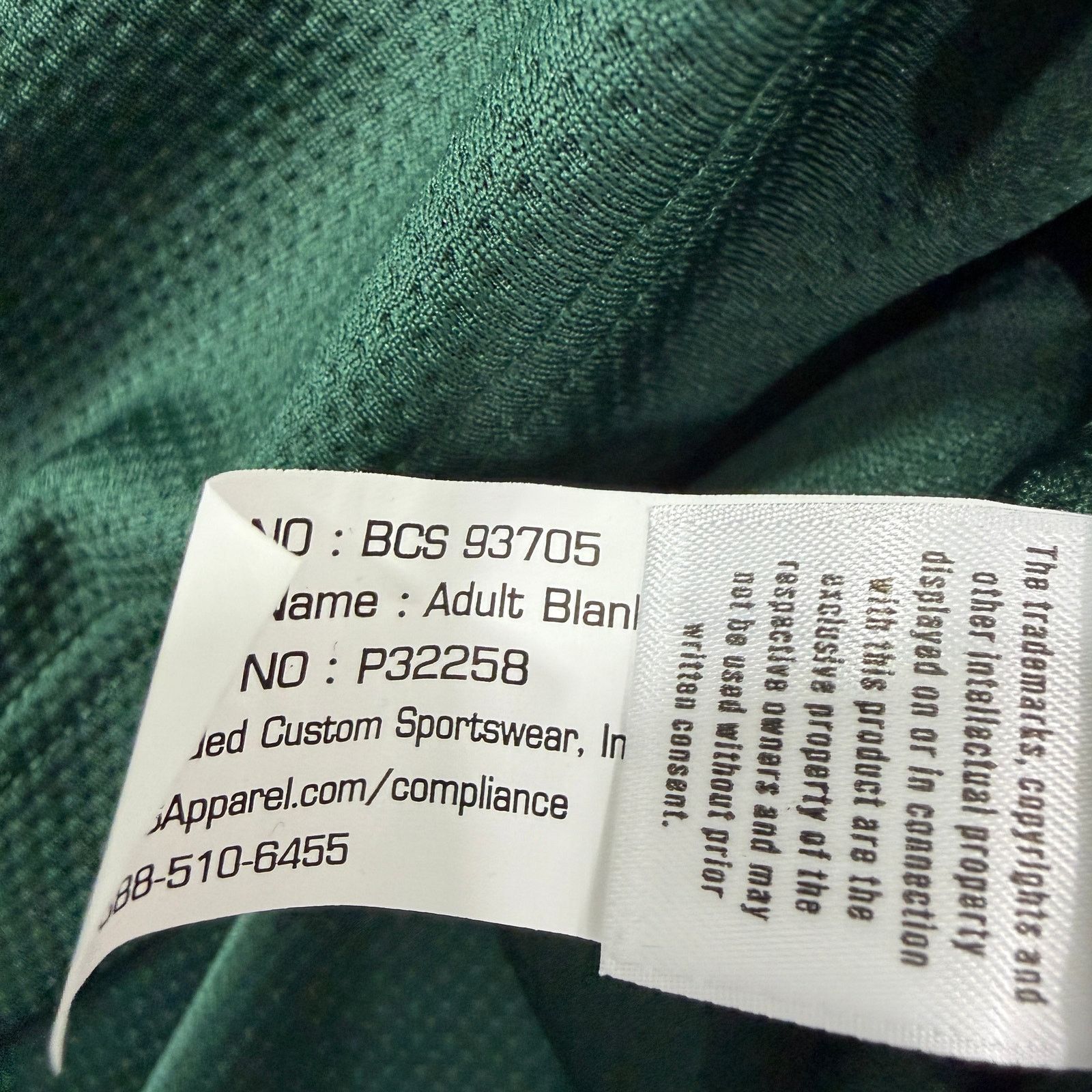 Nike Nike Michigan State Spartans Mady Sissoko Basketball Jersey Size US XL / EU 56 / 4 - 8 Thumbnail