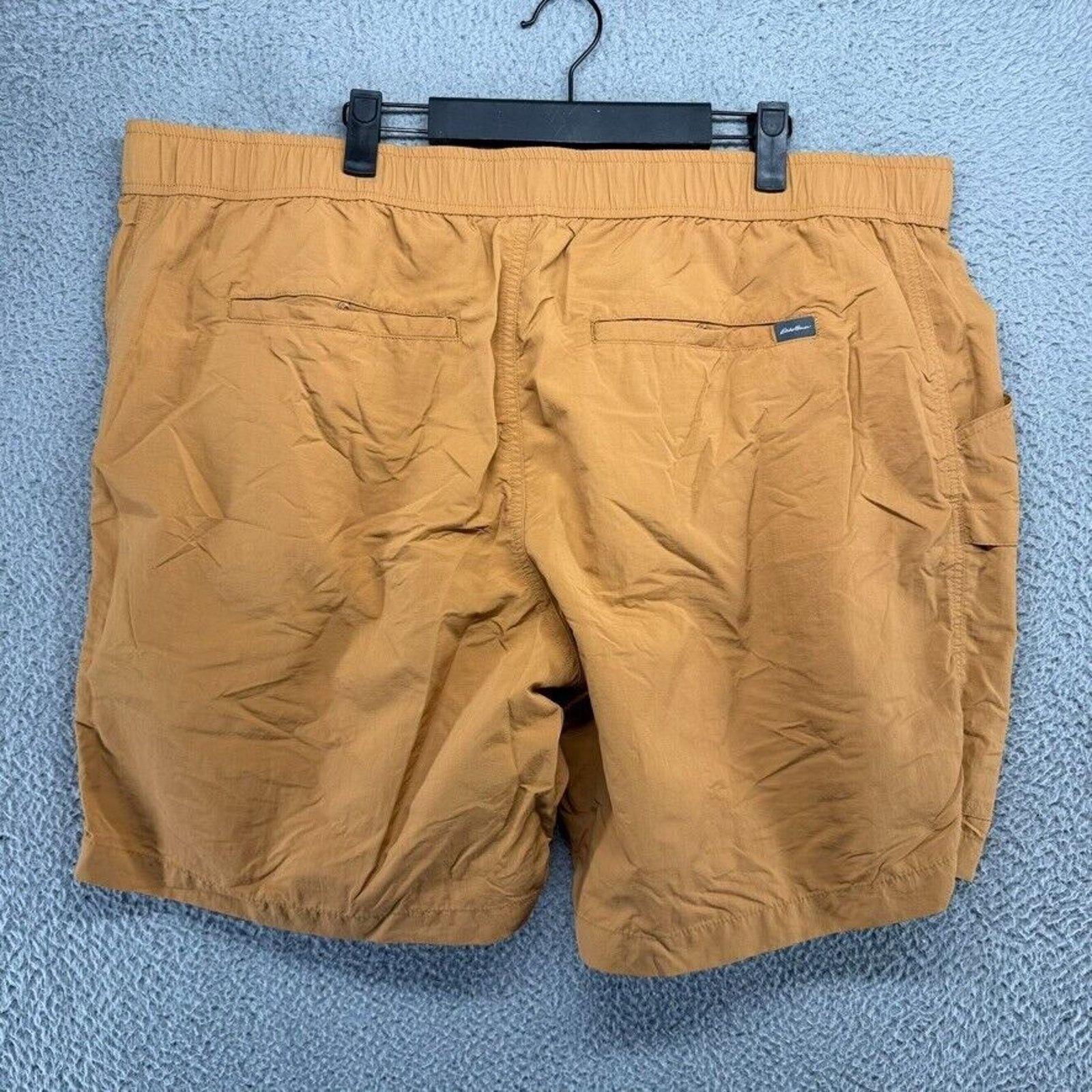 Eddie Bauer Eddie Bauer Shorts Men's 2XL Brown Orange Ripstop Cargo Size US 42 / EU 58 - 6 Thumbnail