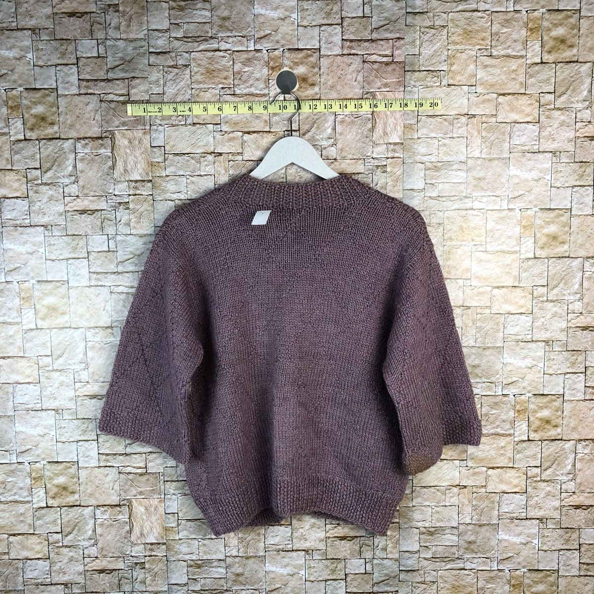Homespun Knitwear × Japanese Brand Japanese Brand Purple Knitwear #A1207 Size M / US 6-8 / IT 42-44 - 10 Thumbnail