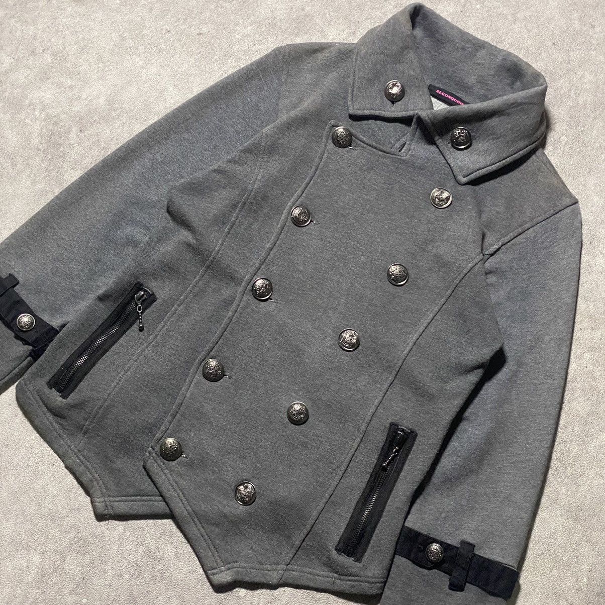 If Six Was Nine 2000s Algonquins Napoleon Zip Pocket Punk Balmain Style Size US M / EU 48-50 / 2 - 2 Thumbnail