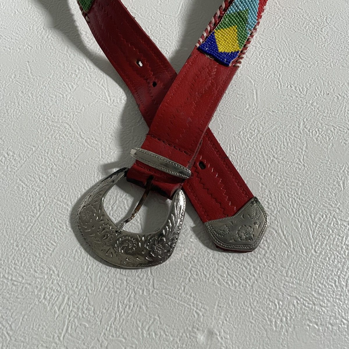 If Six Was Nine Vintage y2k studded leather belts kapital style Size ONE SIZE - 3 Thumbnail