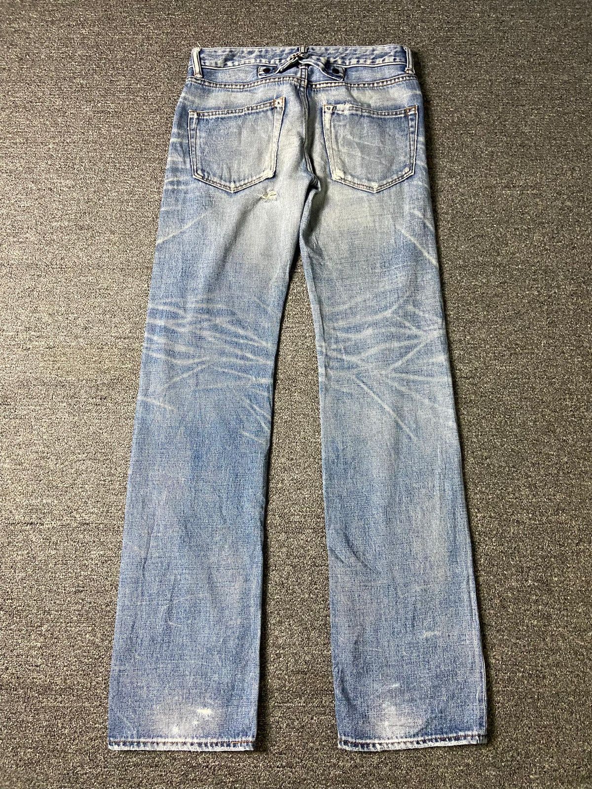 Hysteric Glamour × Japanese Brand × Vintage GARMIN Brand Distressed Denim Jeans (132) Size US 29 - 2 Thumbnail