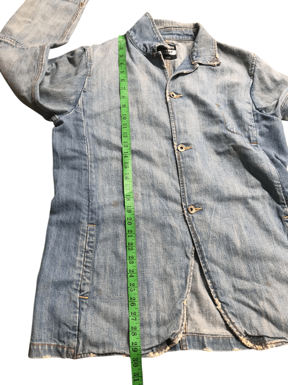 Japanese Brand × Vintage VINTAGE POWER TO THE PEOPLE CHORE JACKET DISTRESSED STYLE Size US M / EU 48-50 / 2 - 22 Thumbnail