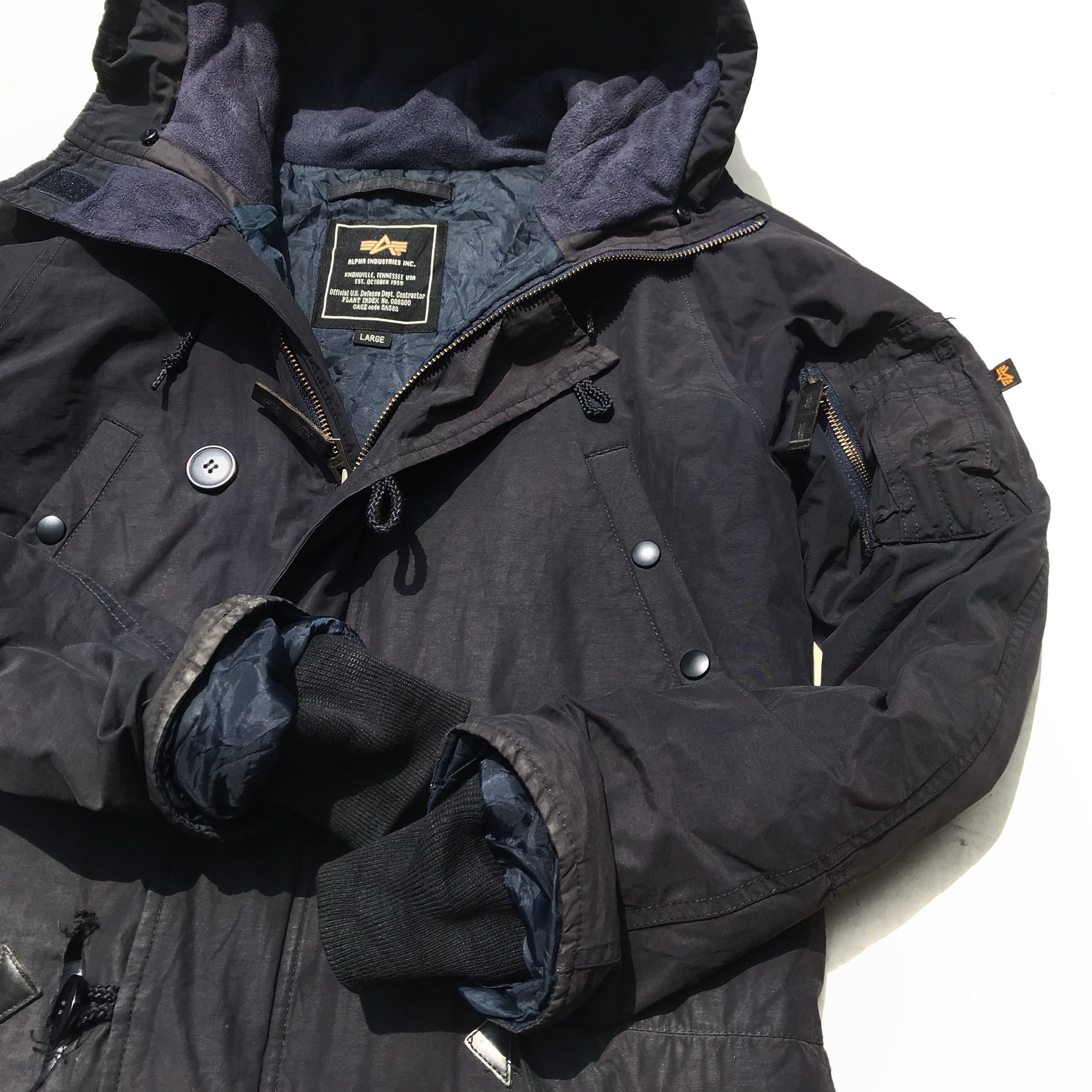 Alpha Industries Alpha Industries N3b N2b USA usn usaf us parka army militar Size US L / EU 52-54 / 3 - 6 Thumbnail
