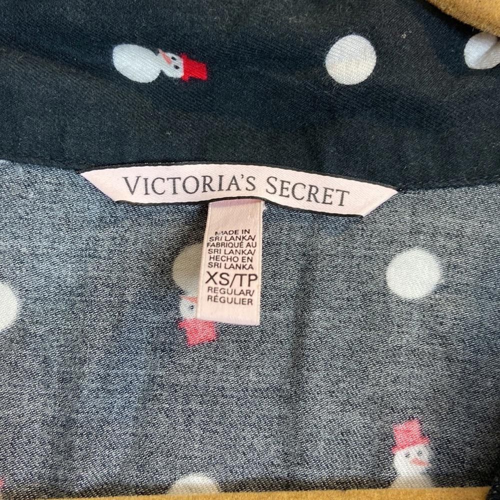 Designer Victoria's Secret l Dreamer Snowman Pajama Top XS Size ONE SIZE - 4 Thumbnail