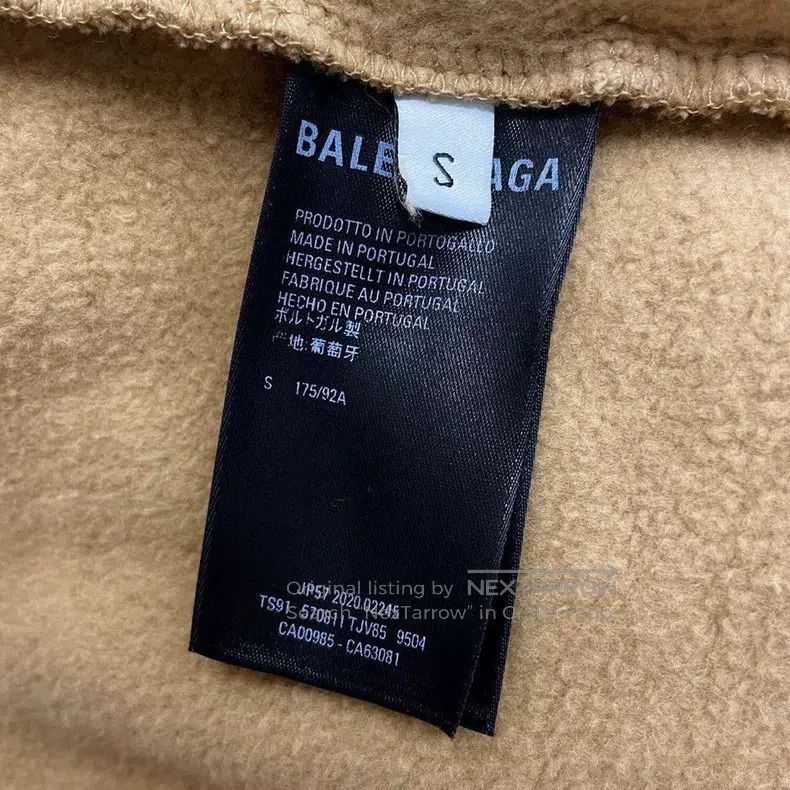 Balenciaga Balenciaga Khaki Sweatshirt Size US S / EU 44-46 / 1 - 6 Thumbnail
