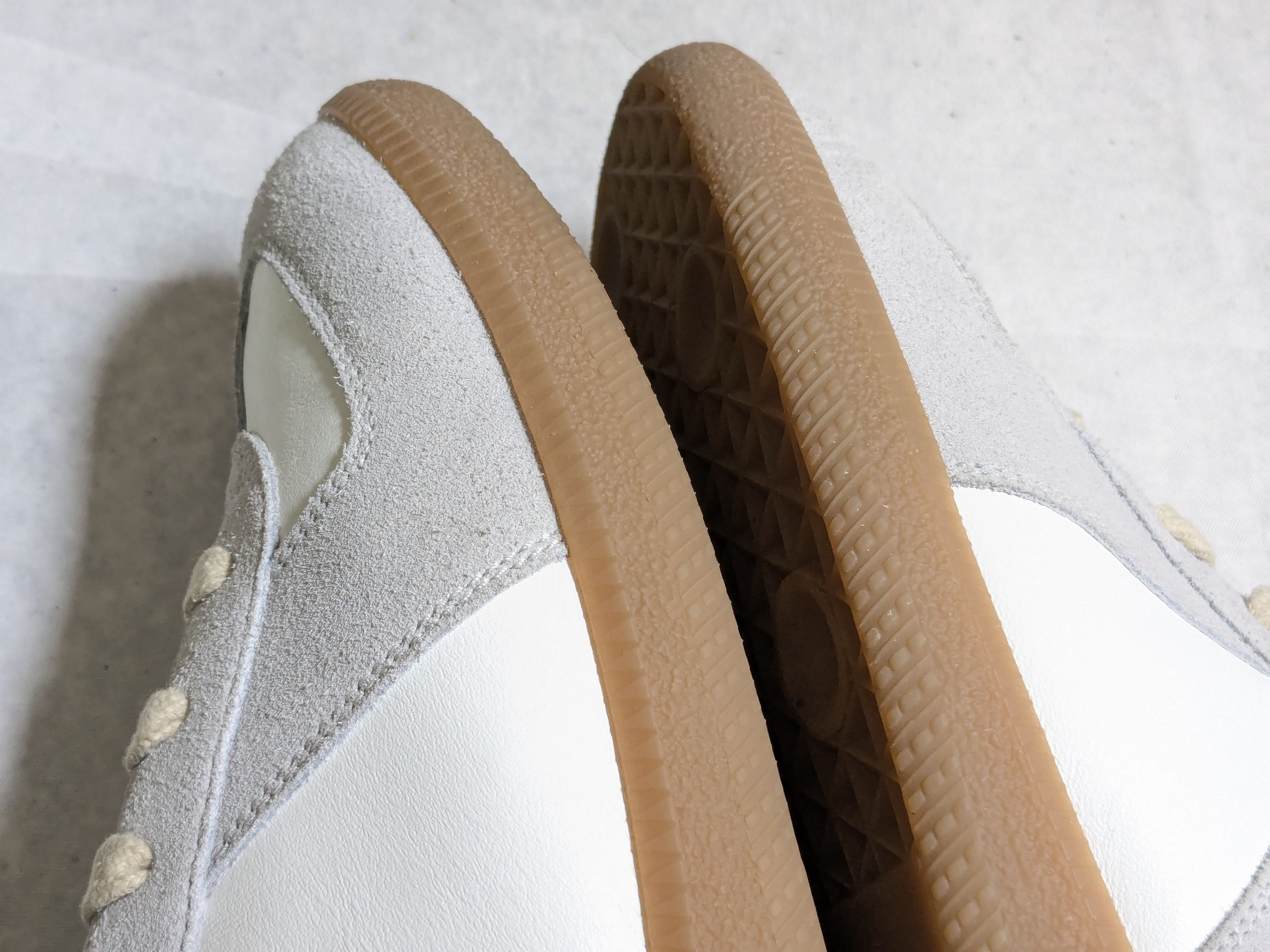 Maison Margiela Maison Margiela GAT Replica White Gray 11 44 Low Top Size US 11 / EU 44 - 9 Thumbnail