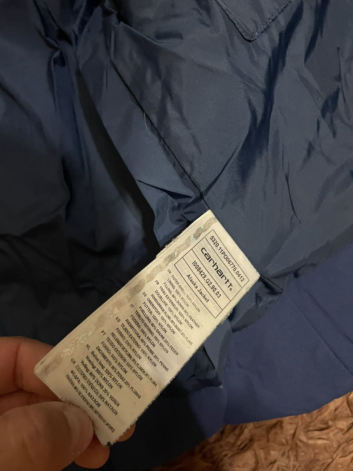 Carhartt × Vintage Carhartt vintage down jacket Size US M / EU 48-50 / 2 - 5 Thumbnail