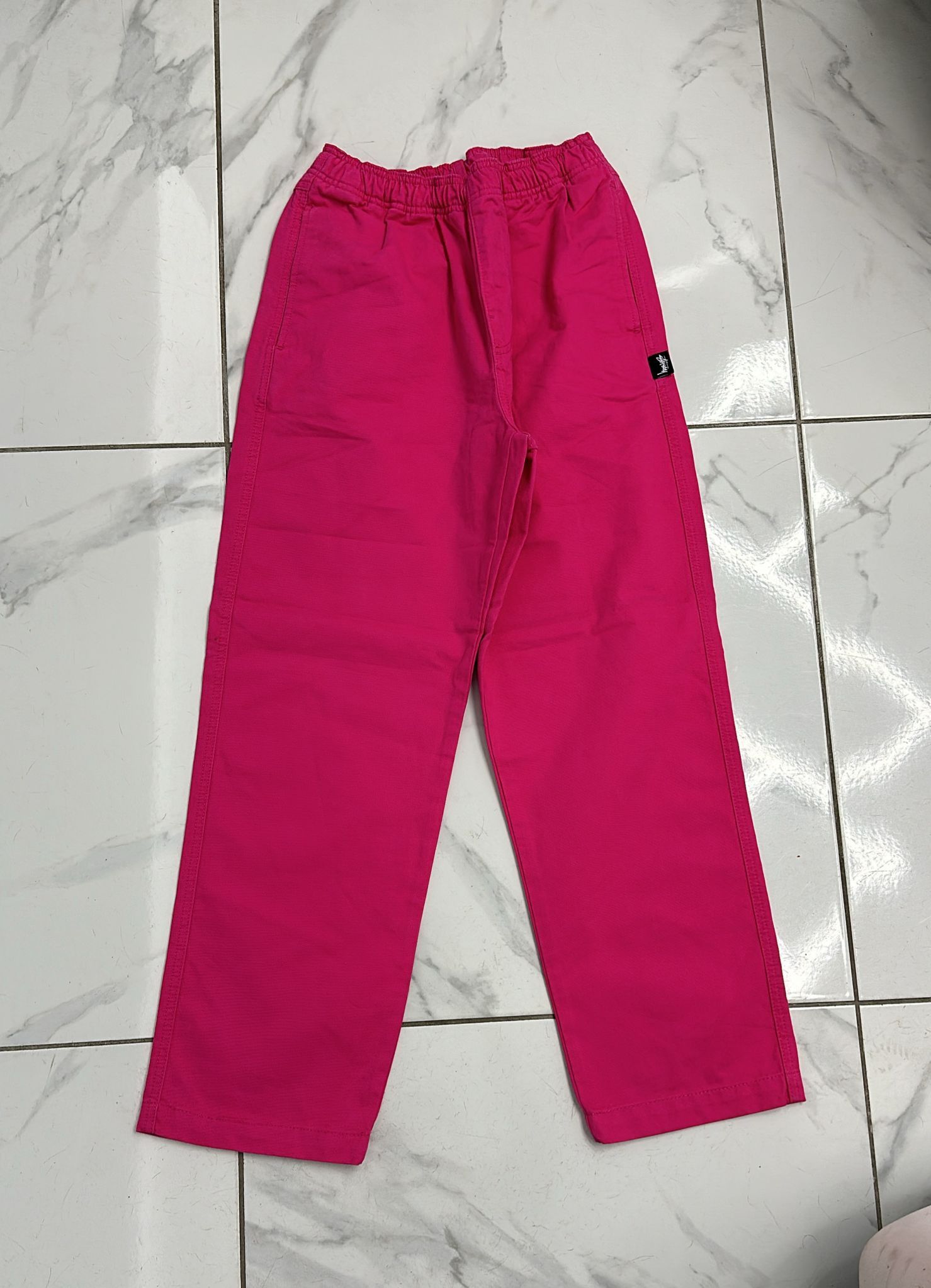 Stussy Stussy Brushed Beach Pant Pink Size Small Size US 30 / EU 46 - 1 Thumbnail