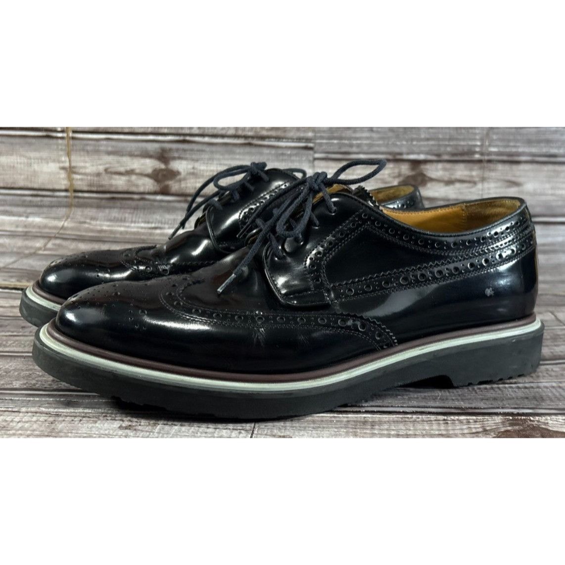 Paul Smith Paul Smith 'Count' brogues dress shoes size 40 US 7 color bl Size US 7 / EU 40 - 1 Thumbnail