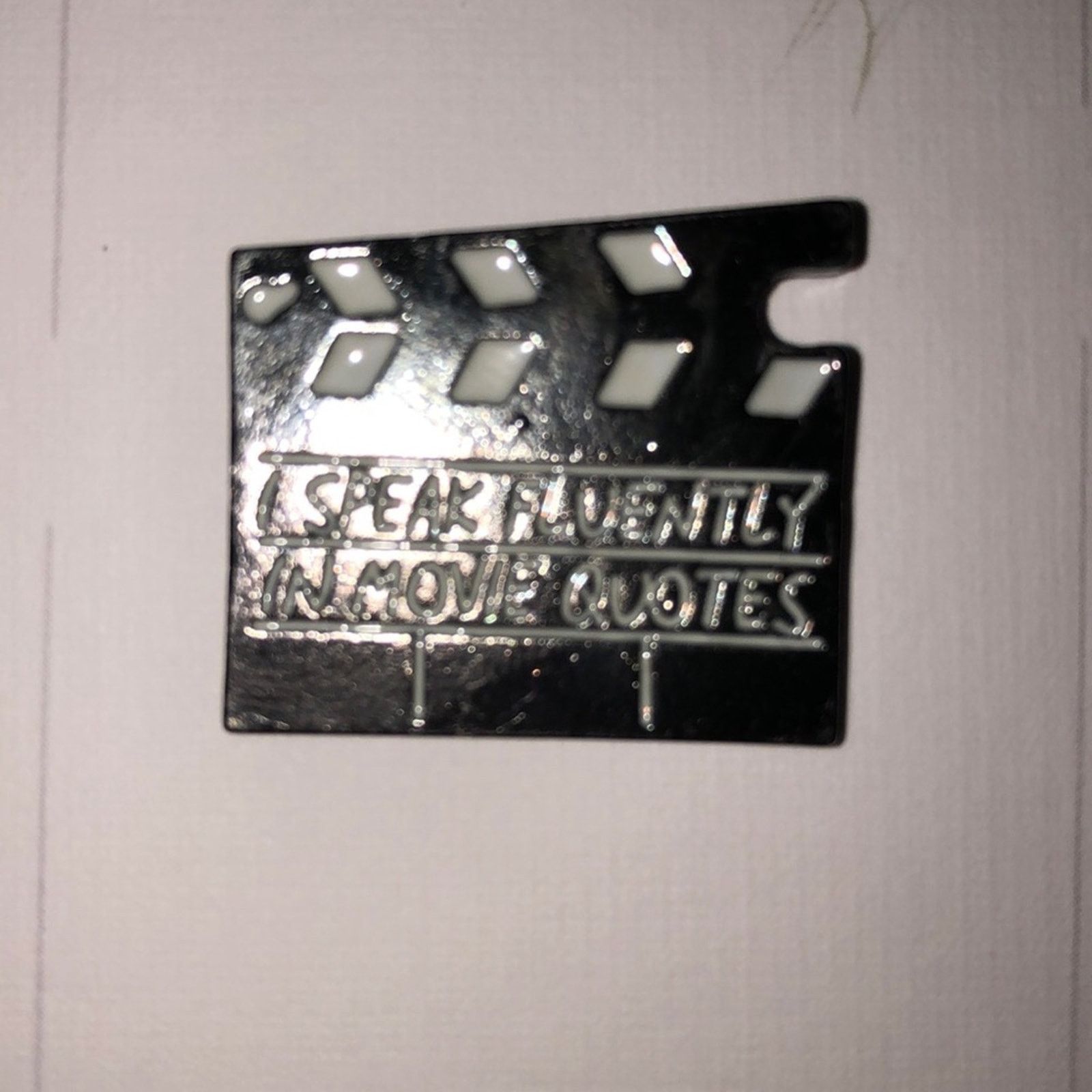 Other I Speak Fluently In Move Quotes Pin Size ONE SIZE - 2 Thumbnail