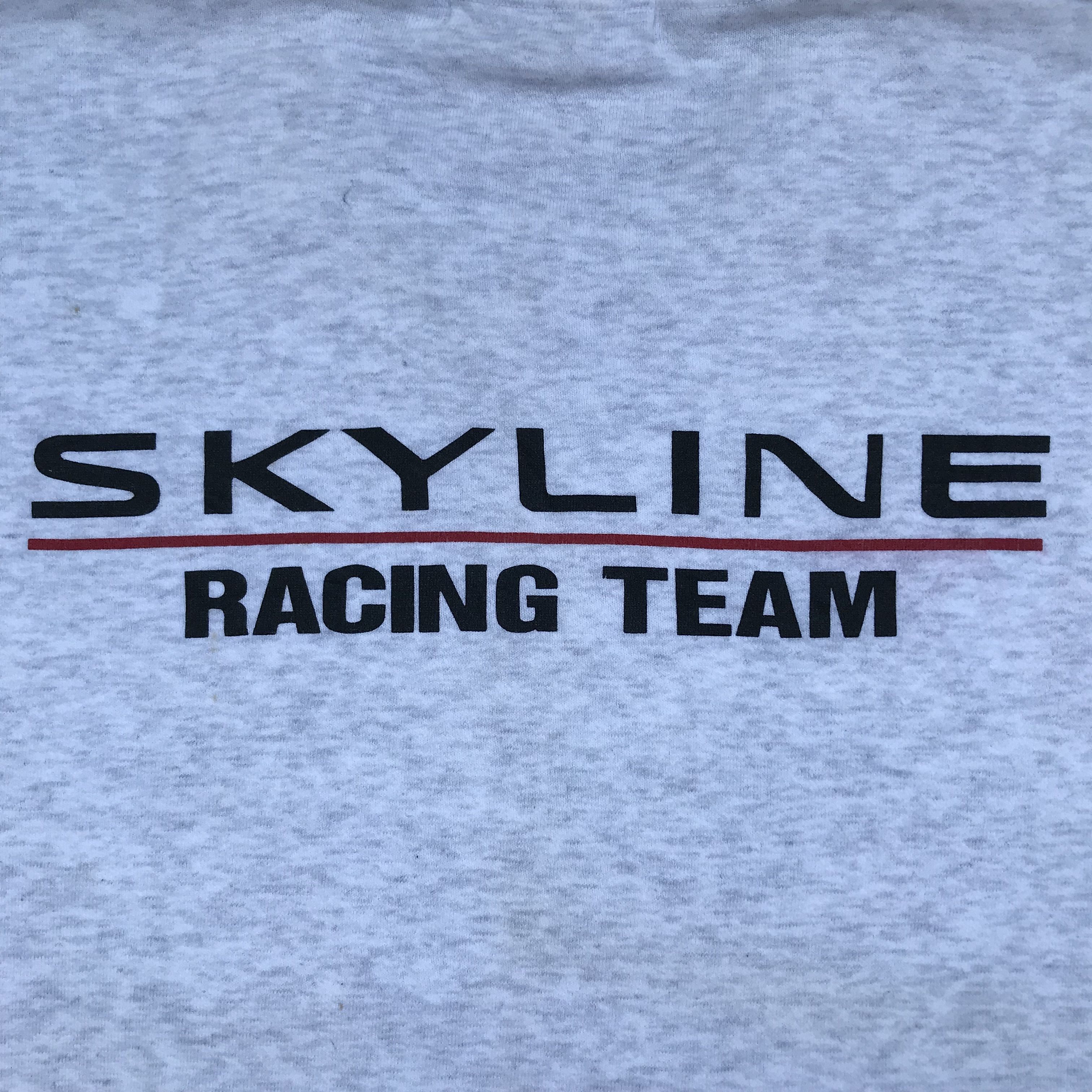 Vintage Vintage 90s Skyline Racing Team Sweatshirt Size M Size US M / EU 48-50 / 2 - 8 Thumbnail