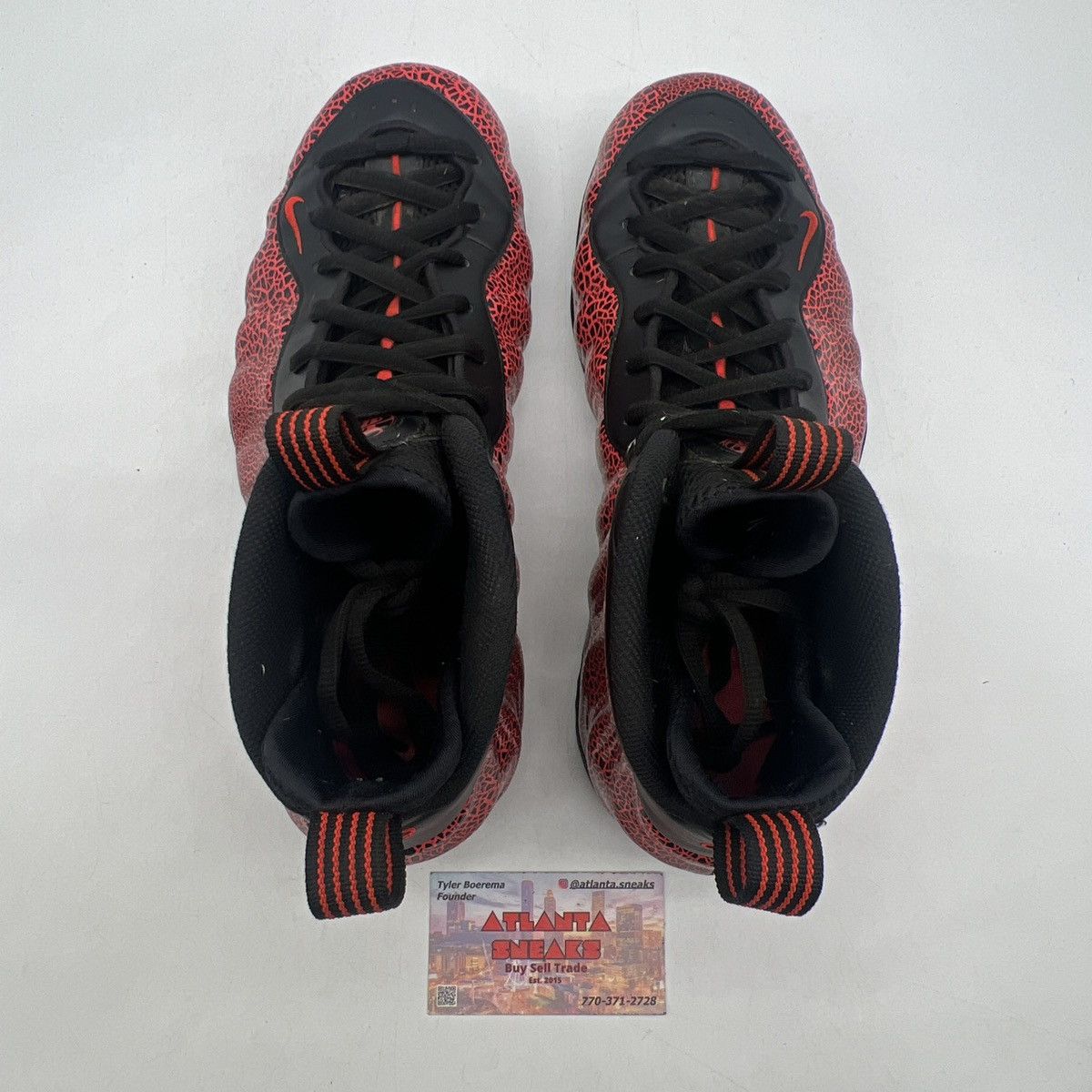 Nike Air Foamposite one cracked lava Size US 9 / EU 42 - 6 Thumbnail