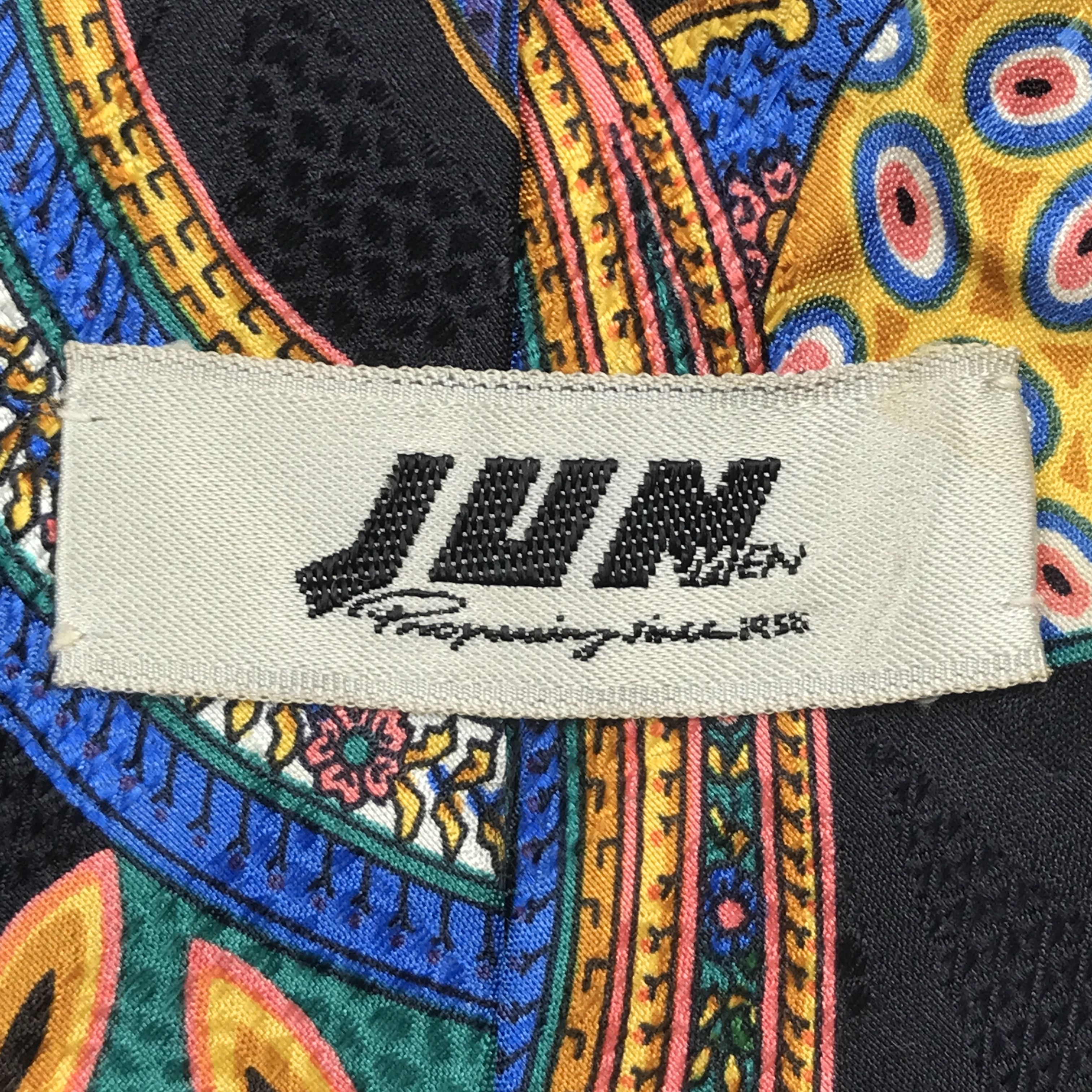 Designer × Vintage Vintage Jun Silk Necktie Size ONE SIZE - 6 Thumbnail