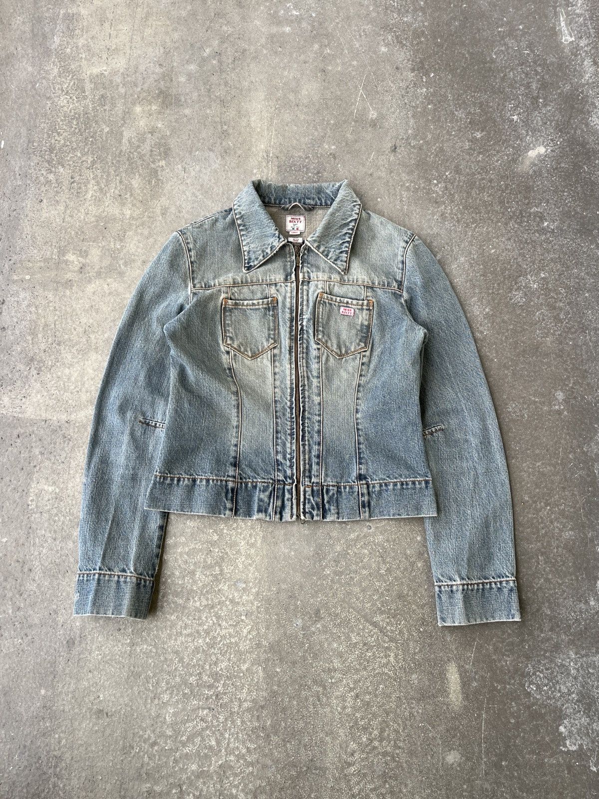 Vintage Vintage Miss Sixty Archive Zip y2k Denim Jacket | Grailed