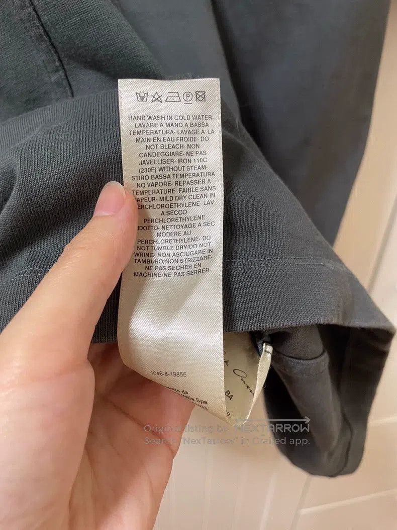 Rick Owens Rick Owens Mainline Army Green Men's Short Sleeves Size US S / EU 44-46 / 1 - 6 Thumbnail
