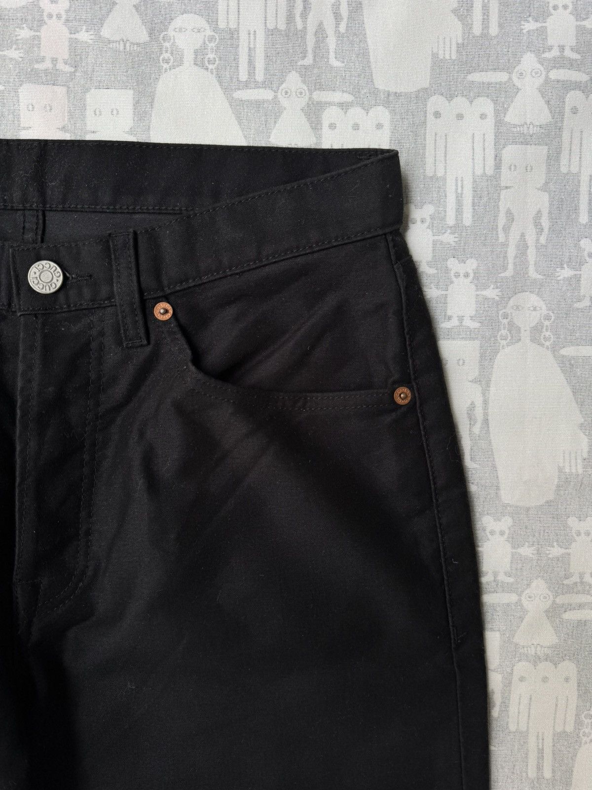Gucci Gucci Tom Ford 2000's Flared Black Denim Jeans Size US 30 / EU 46 - 3 Thumbnail