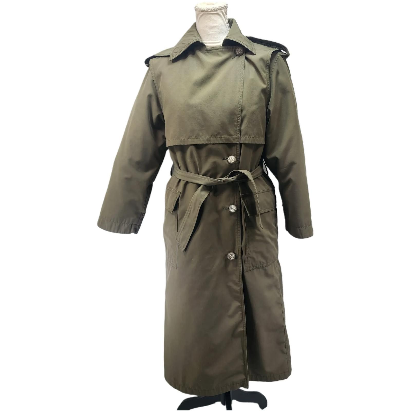 Bill Blass Bill Blass. 70s Trench w/ Detachable Liner. 4 Size S / US 4 / IT 40 - 1 Thumbnail