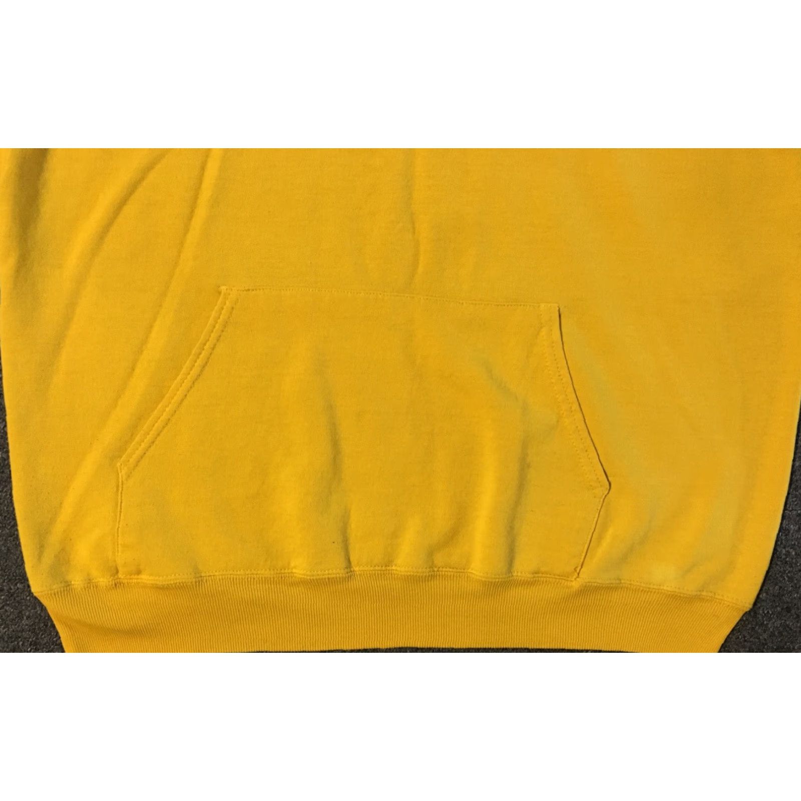 Vintage VINTAGE ASU 90s Hoodies Sweatshirt L Yellow Arizona State University Faded Spellout Hoodie Mens Size US L / EU 52-54 / 3 - 3 Thumbnail