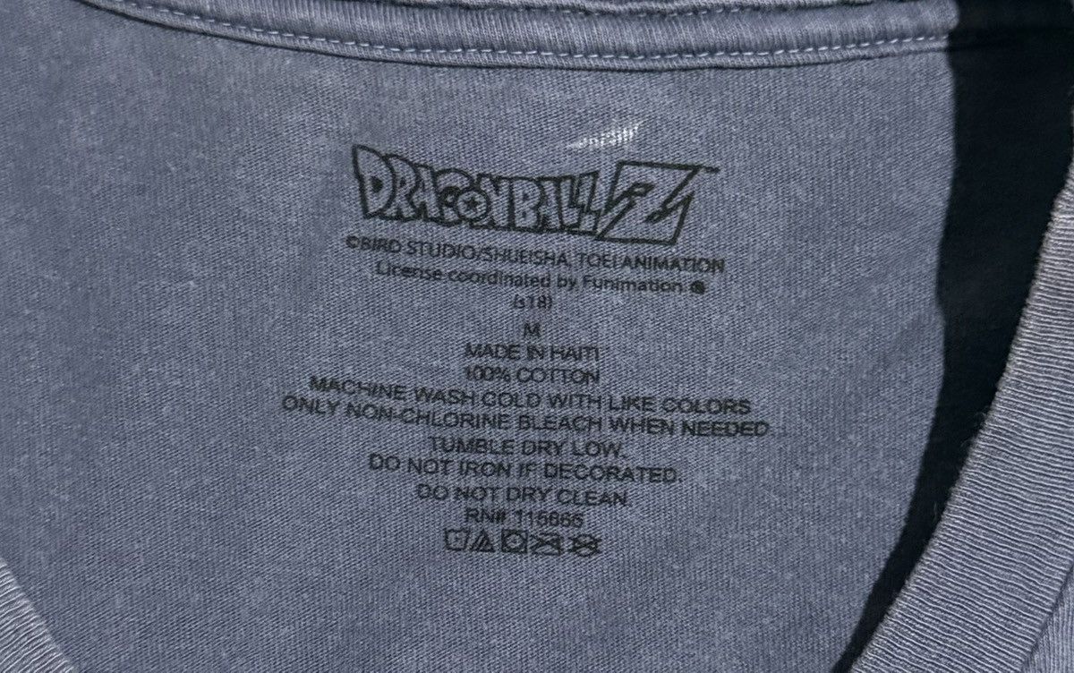 Other Dragon Ball Z Super Sayian Goku grey Medium T-Shirt NWOT Size US M / EU 48-50 / 2 - 3 Thumbnail