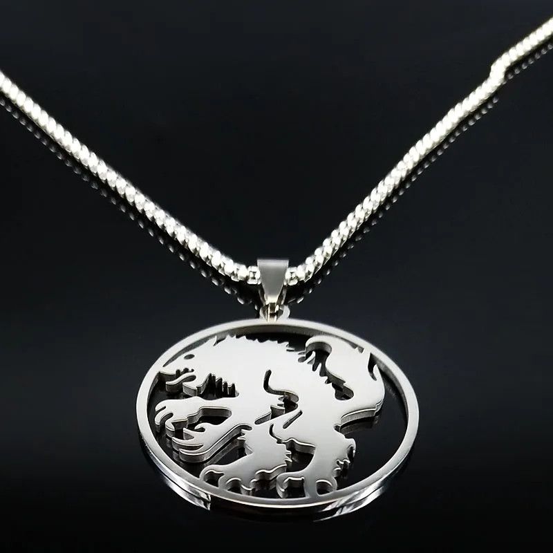 Jewelry Werewolf Pendant Charms Necklace Emblem Talisman Size ONE SIZE - 1 Thumbnail