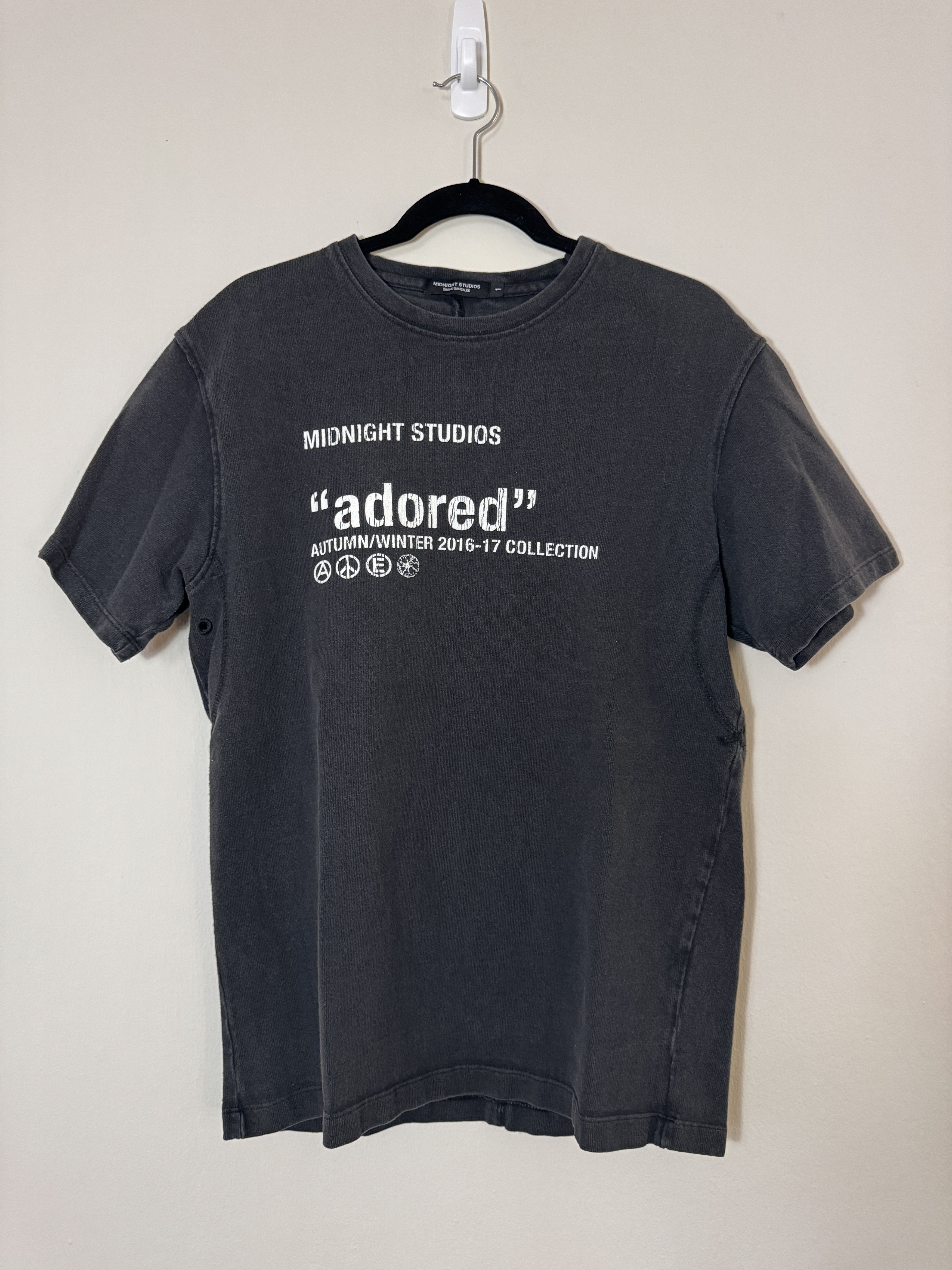 Midnight Studios Midnight Studios Black Adored T-shirt Size US S / EU 44-46 / 1 - 1 Thumbnail