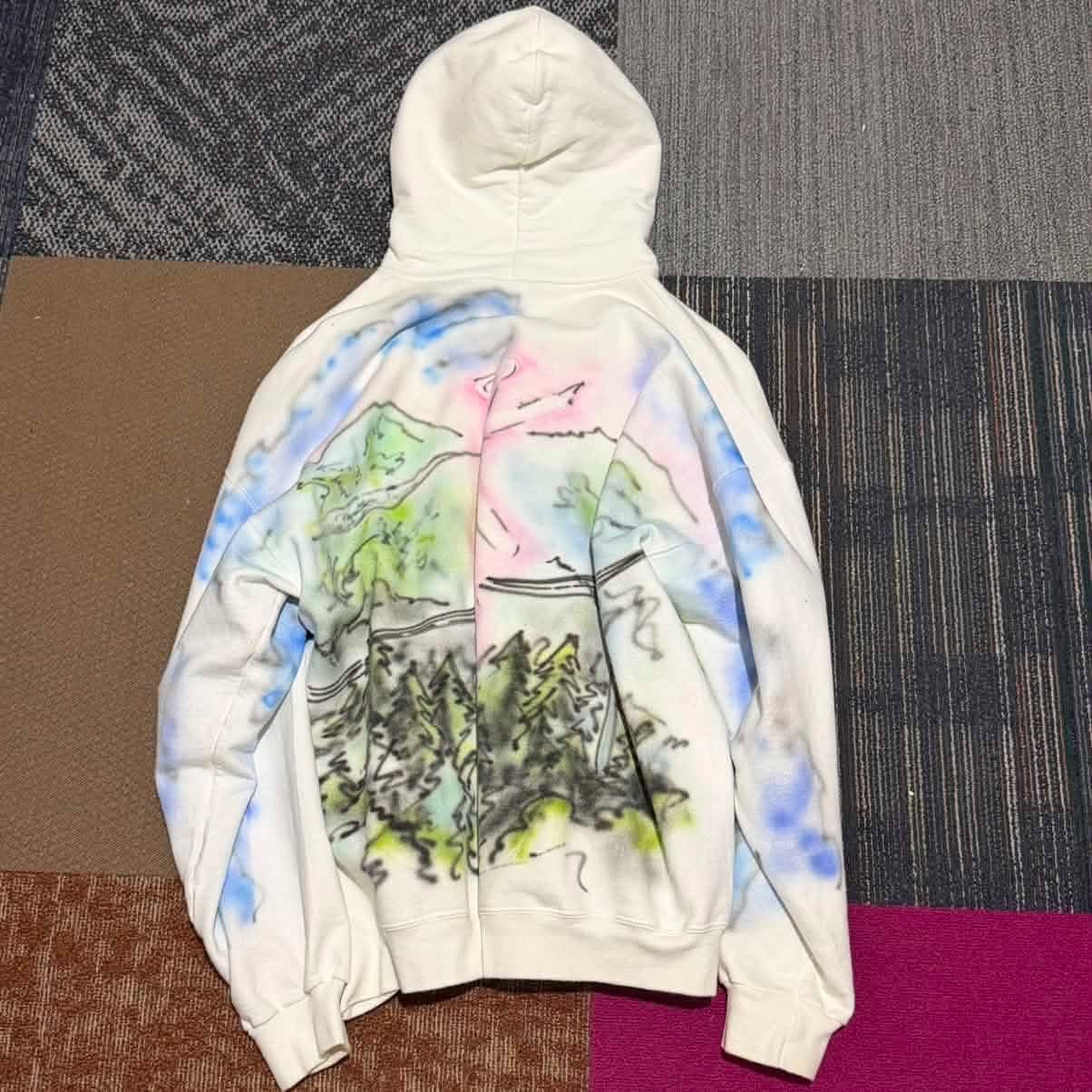 Other Airbrushed Neon Genesis Rei Hoodie Size US XL / EU 56 / 4 - 3 Thumbnail