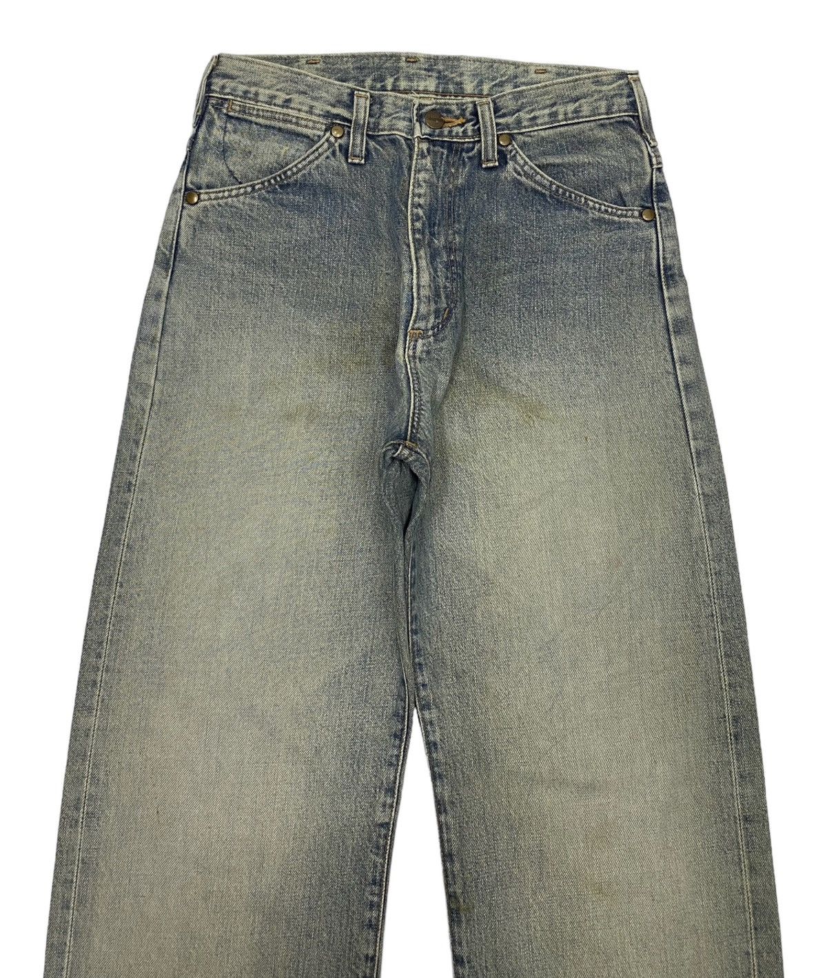 Kapital SELVEDGE DENIM BAGGY WRANGLER 80s FADED DISTRESSED DENIM Size US 27 - 6 Thumbnail