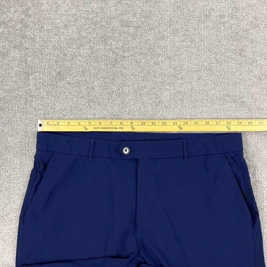Vintage Greyson Shorts 38 10" Blue Performance Golf Chino Preppy Casual Montauk Mens Size US 38 / EU 54 - 7 Thumbnail