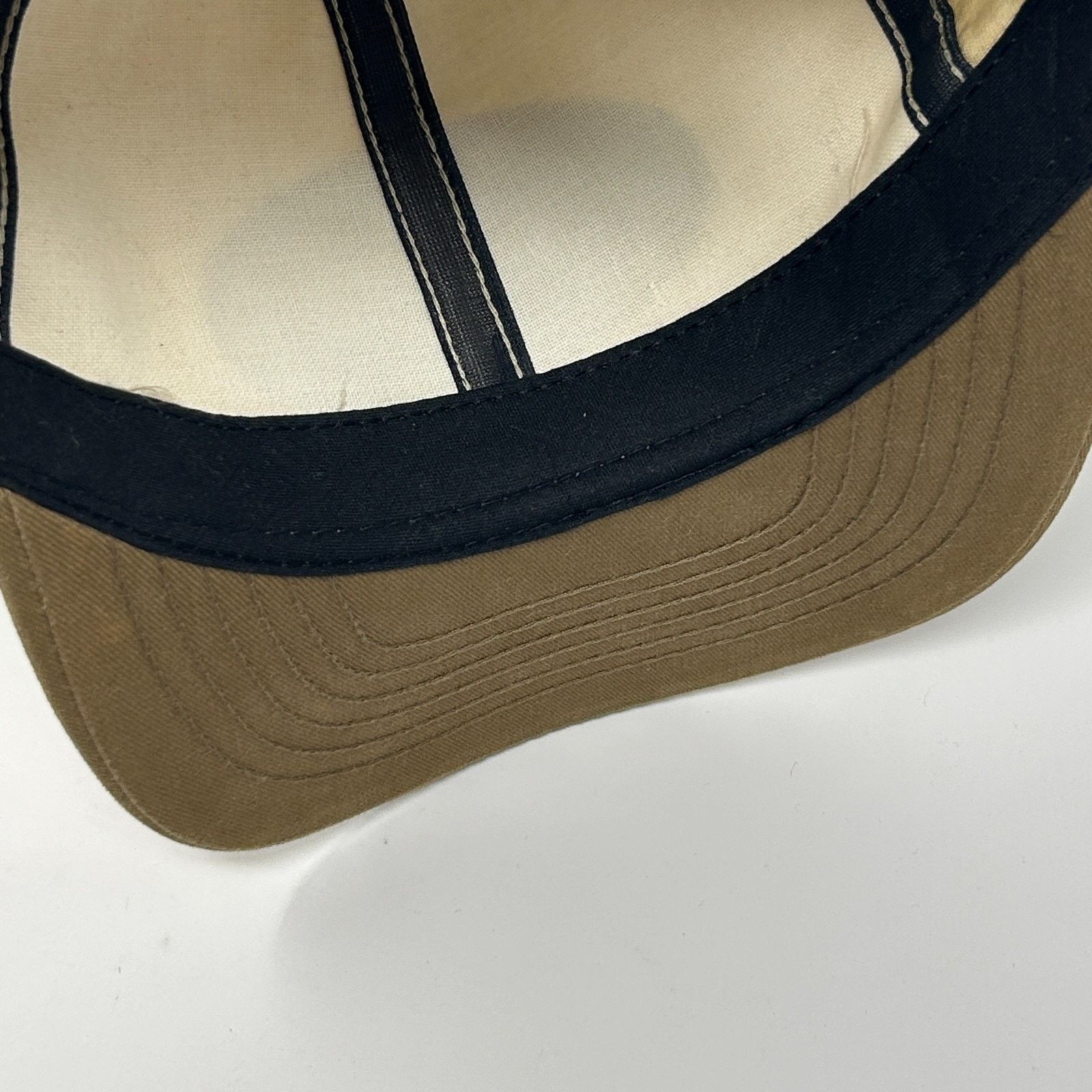 Swingster Vintage 90s Bandag Tires Hat Baseball Cap Interstate Beige Size ONE SIZE - 5 Thumbnail