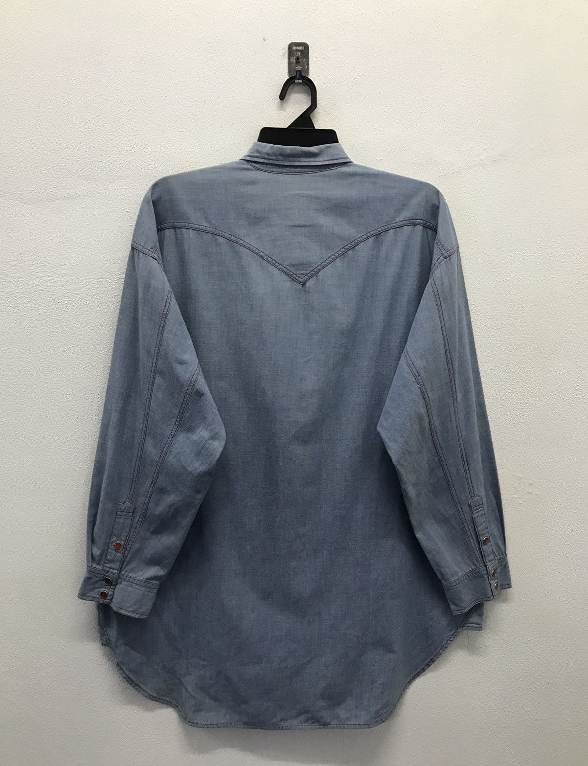 Hysteric Glamour Vintage Boys Hysteric Glamour Long Sleeve Shirt Button Up Size US L / EU 52-54 / 3 - 2 Thumbnail