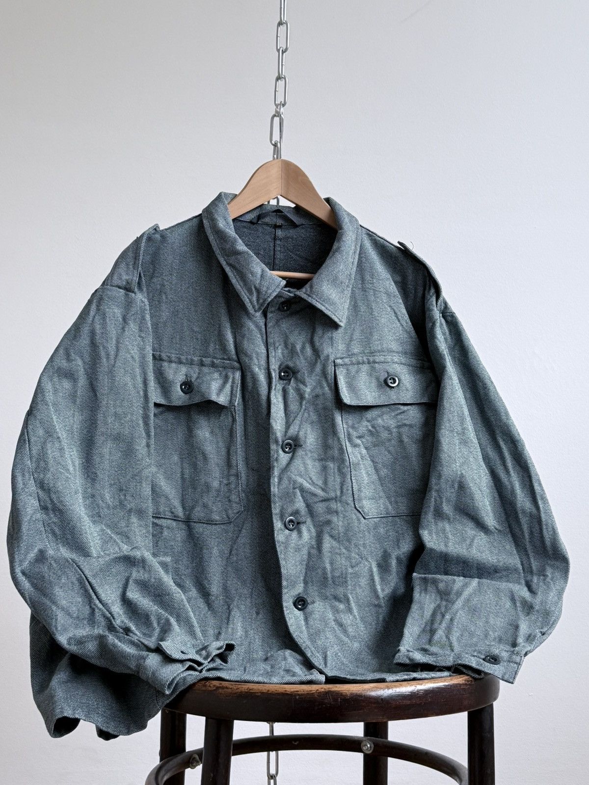 Vetra Vintage 80s Swiss Chore Military Workwear Jacket Size US XXL / EU 58 / 5 - 1 Thumbnail