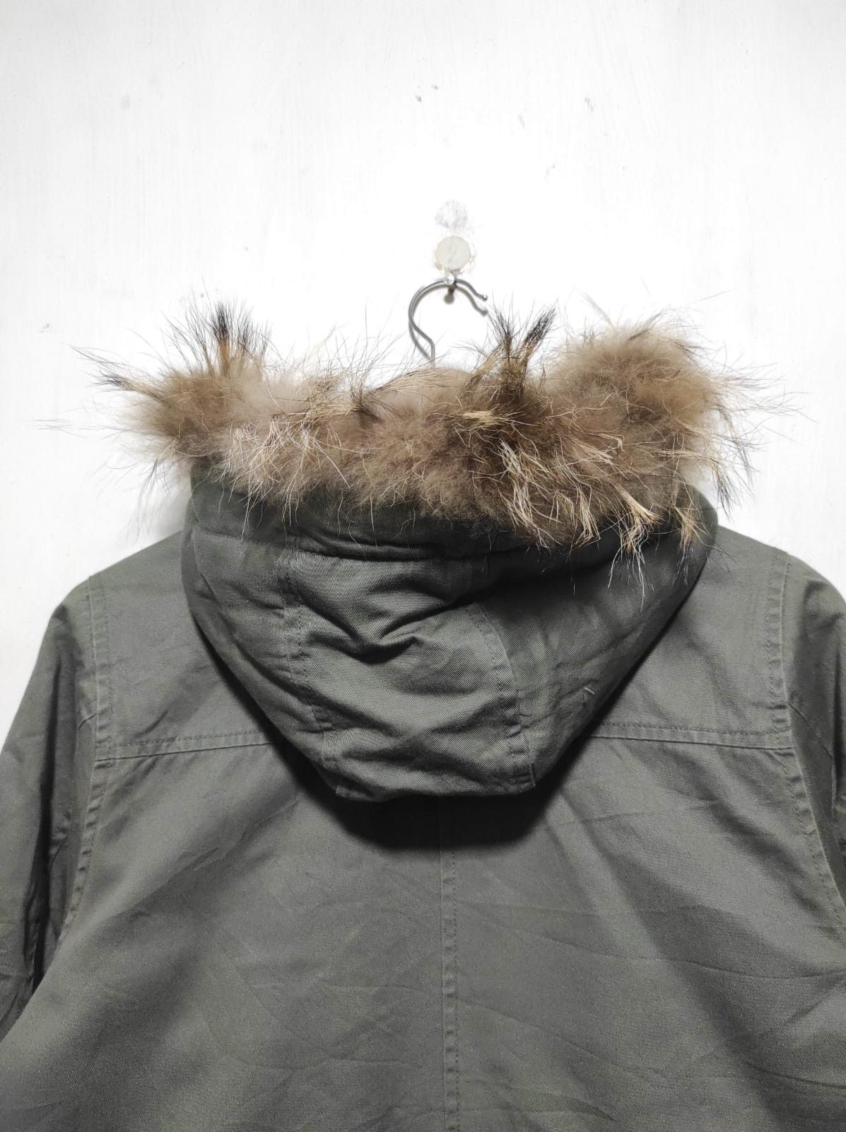 Japanese Brand Comfort Basic Fur Parka Hoodie Jacket LGB style Size US M / EU 48-50 / 2 - 14 Thumbnail